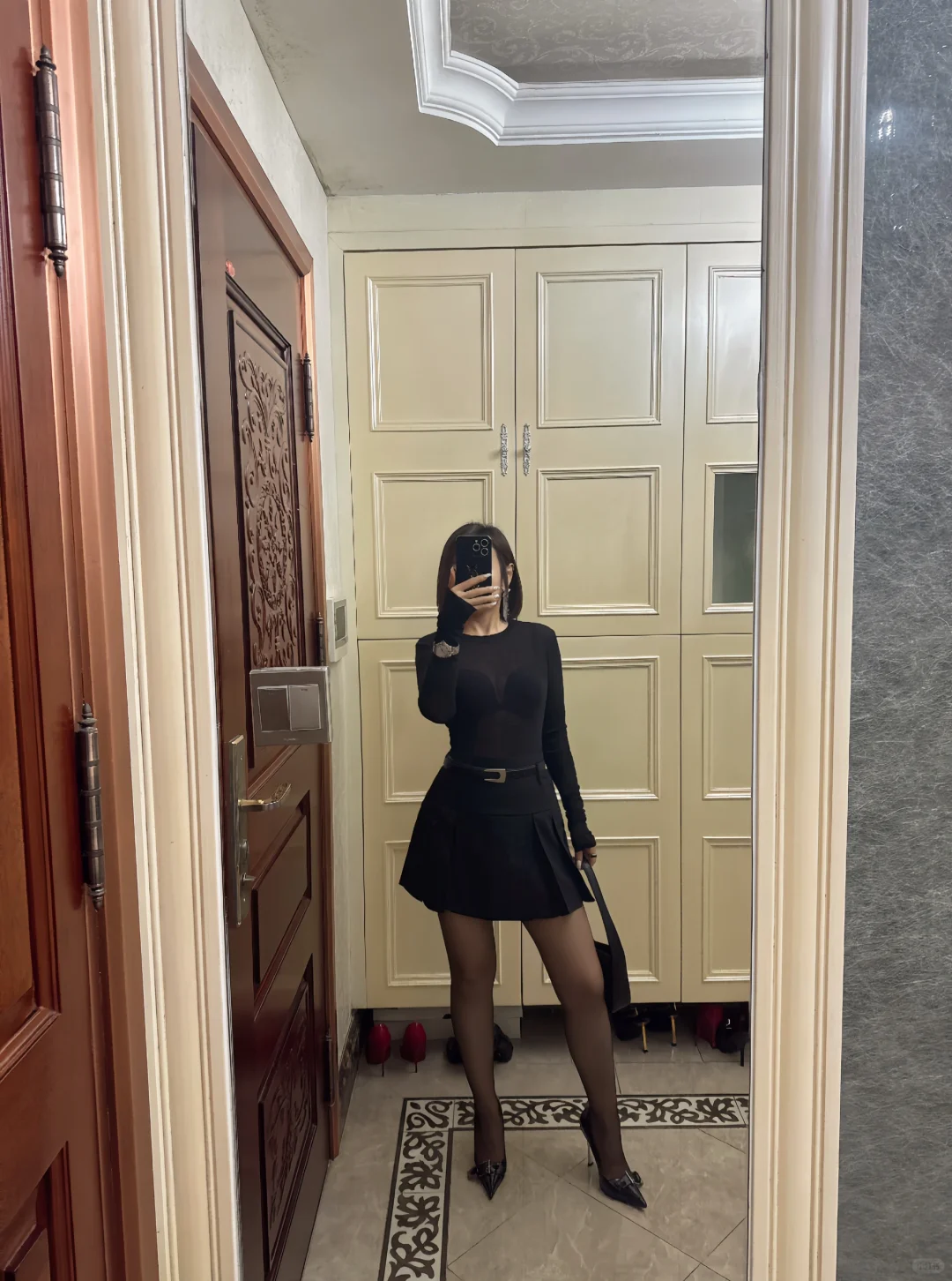 穿搭分享！👩‍🦰💄👠