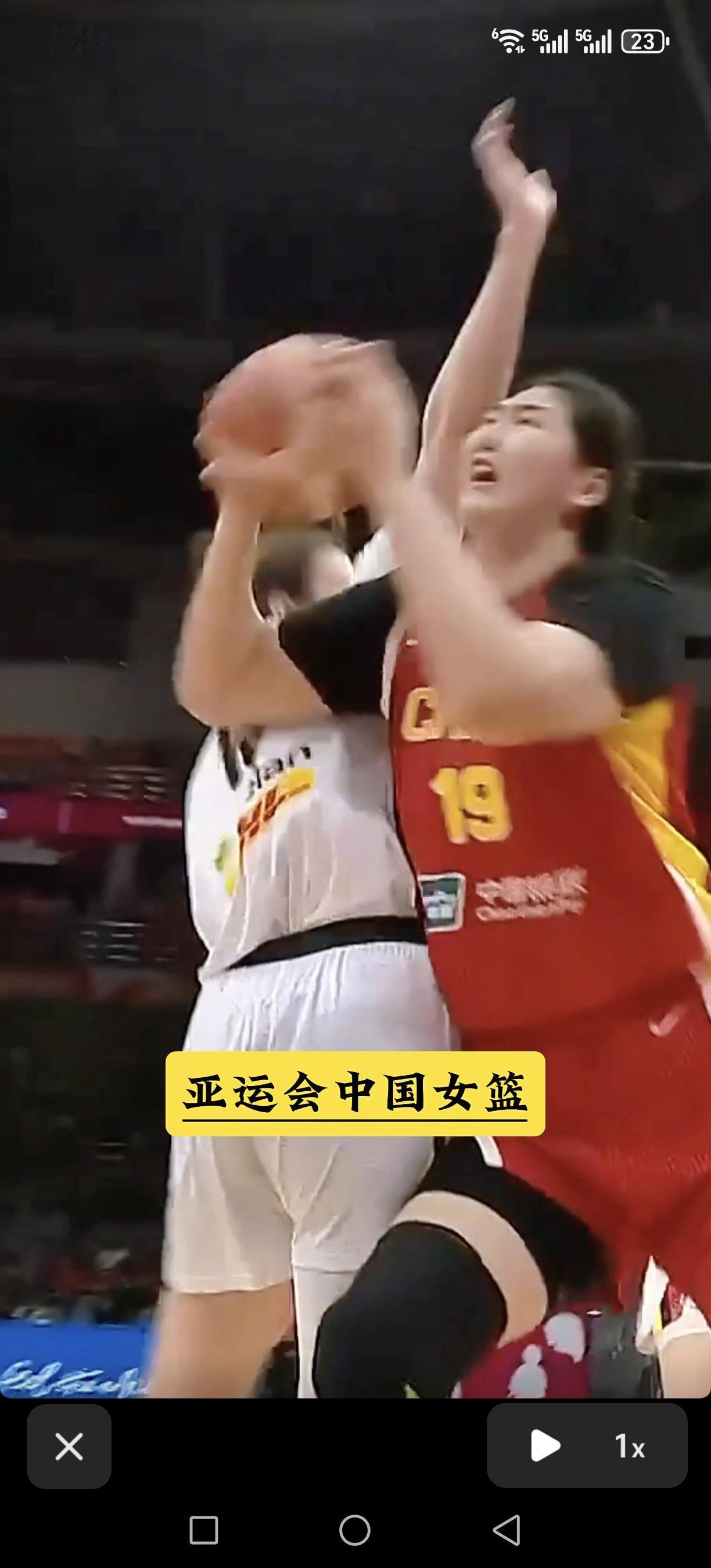亚运会中国女篮连续斩下三场比赛！张子宇发挥依旧亮眼，女篮姑娘们发挥都很棒！3分也