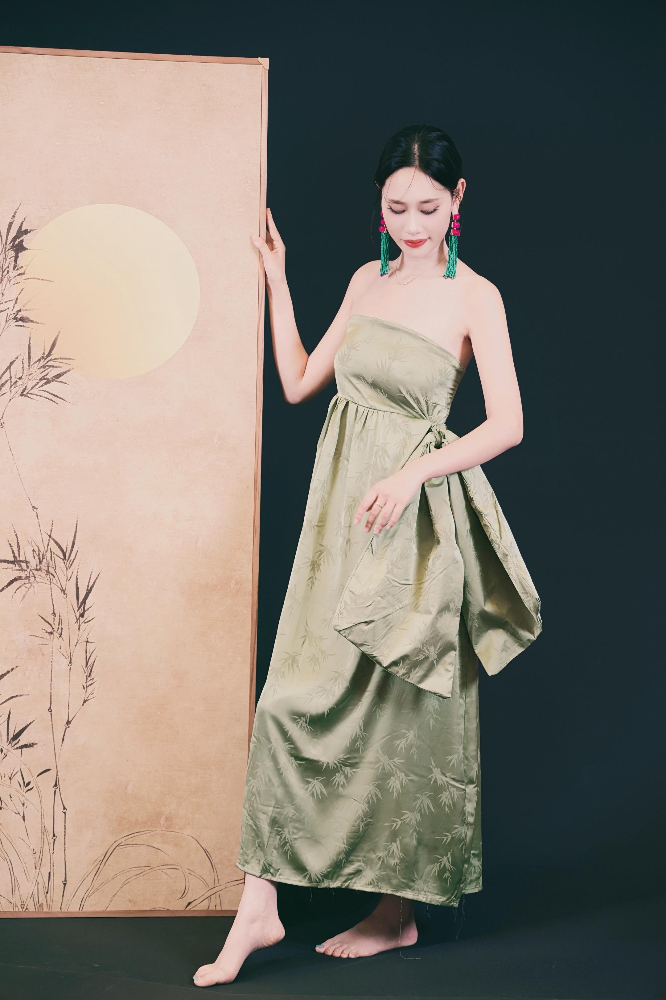 简约高级 古典美 优雅气质 鱼尾裙 气质女神穿搭