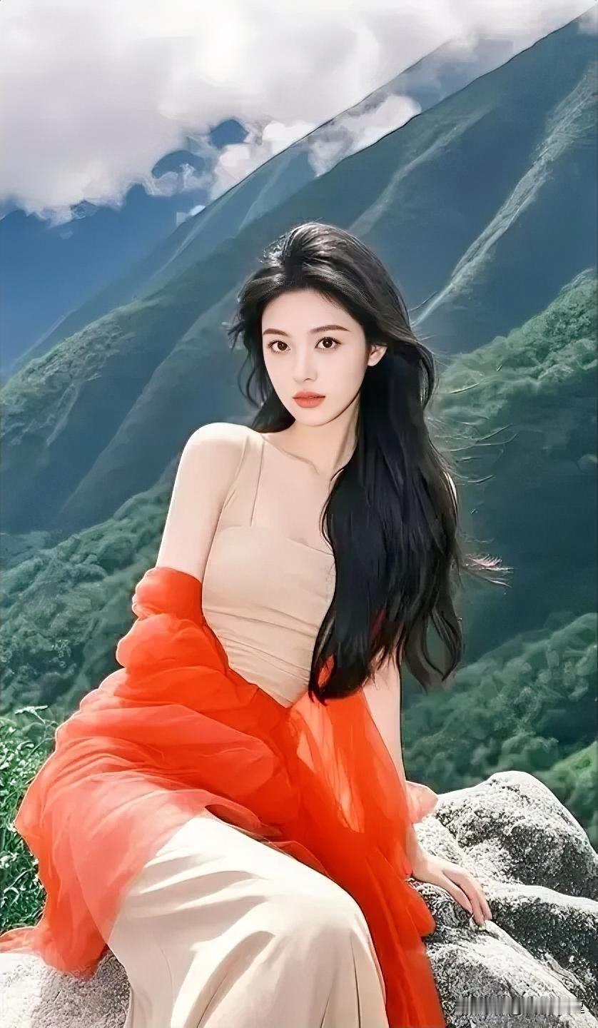 在山间遇见你，如梦如幻，美不胜收。