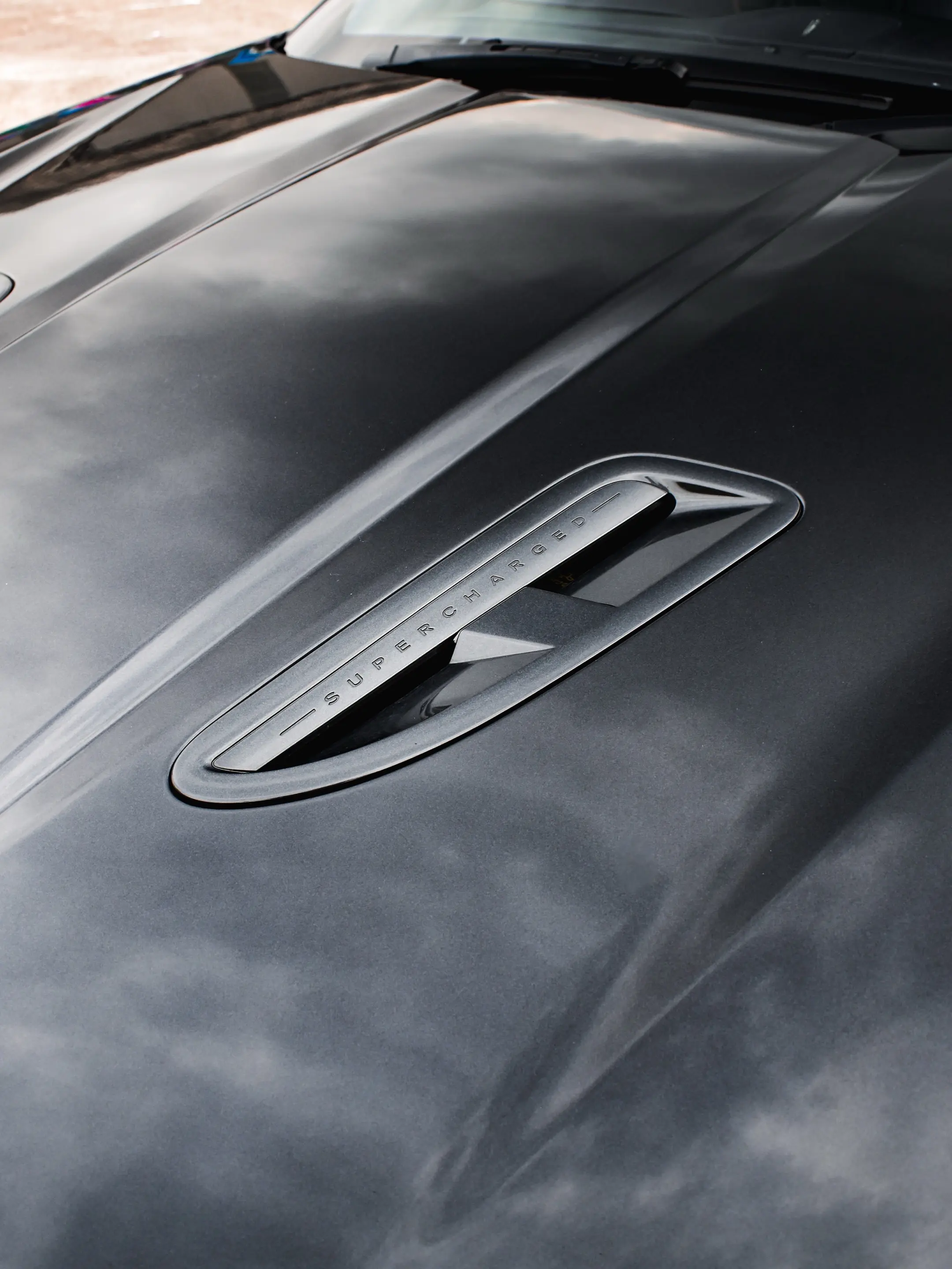 Black Jaguar XKR.