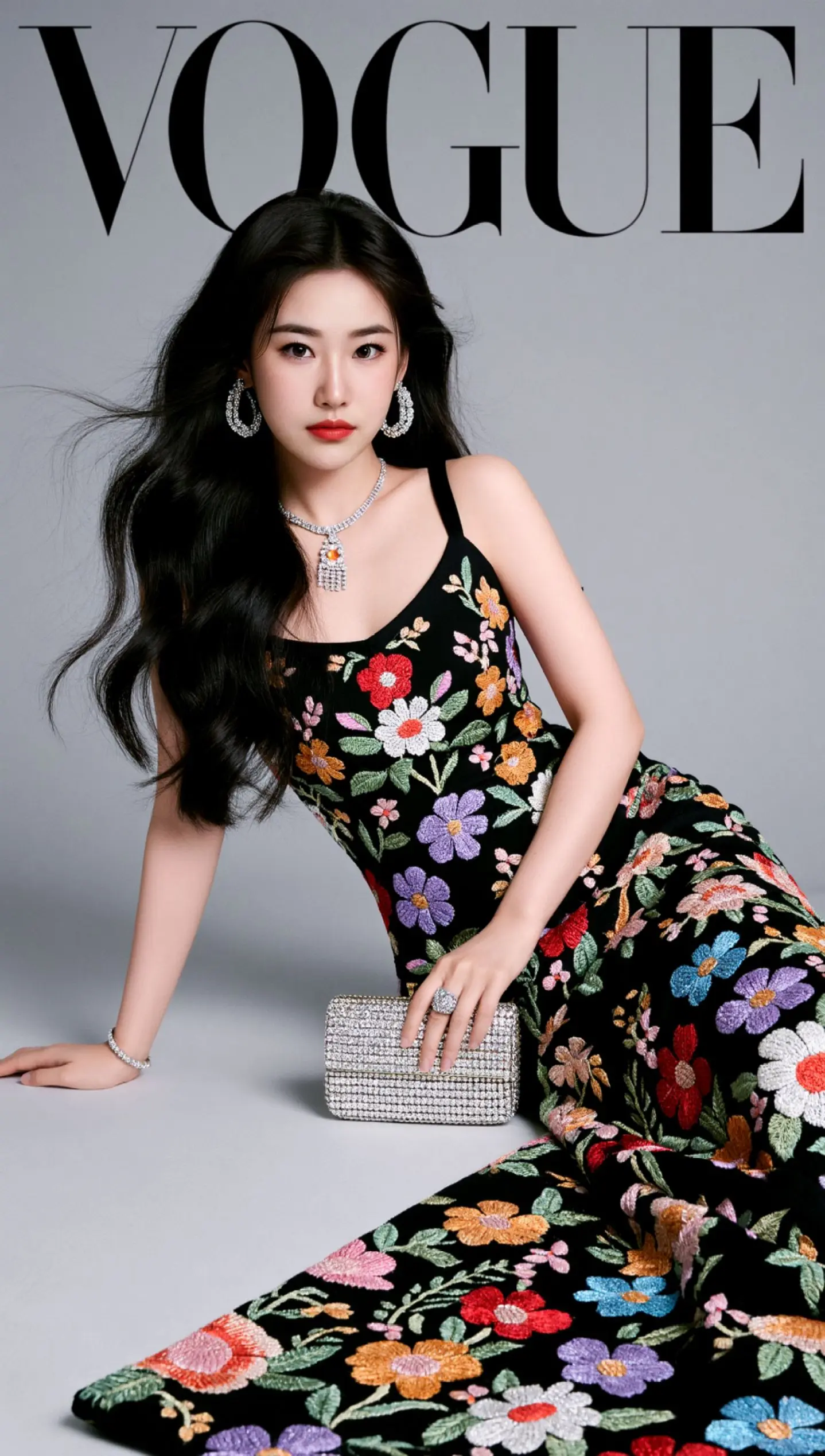 AI港风花卉写真 ai创作