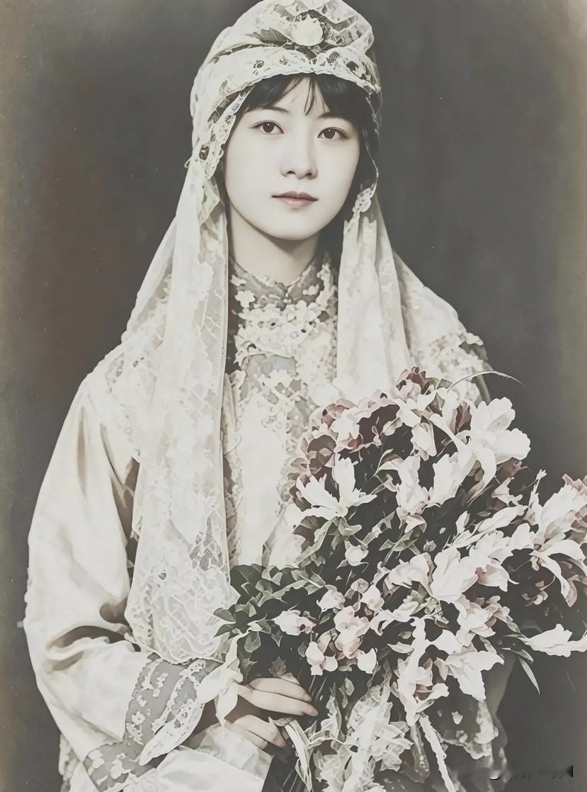 1928年的林徽因24岁，刚与梁思成在加拿大结婚，随后赴欧洲游历、考察建筑，正值