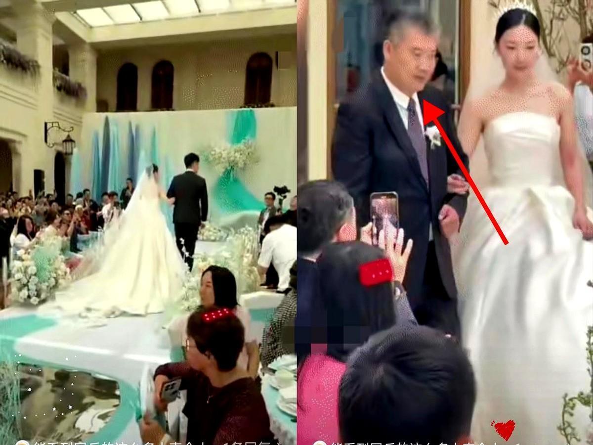 谁能想到！

冷面大魔王张怡宁也有这么“接地气”的一面！

在李爷爷女儿婚礼上，