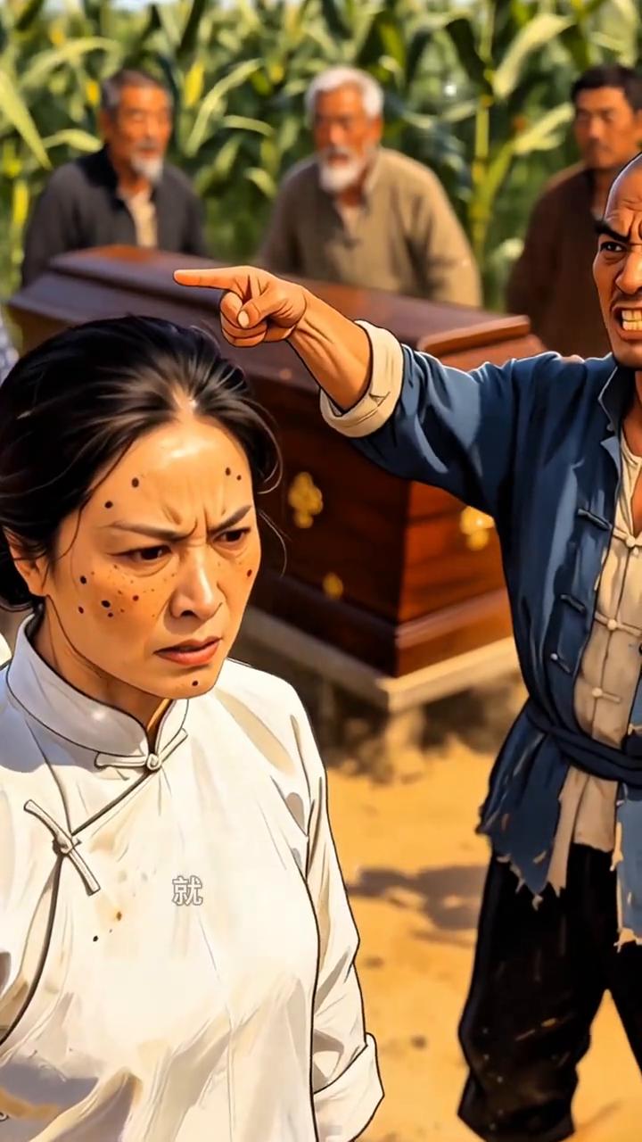 闺女给亲爹摔丧盆，连摔三次都摔不烂。村里张老爷子离世，他一生只有两个女儿，没有儿