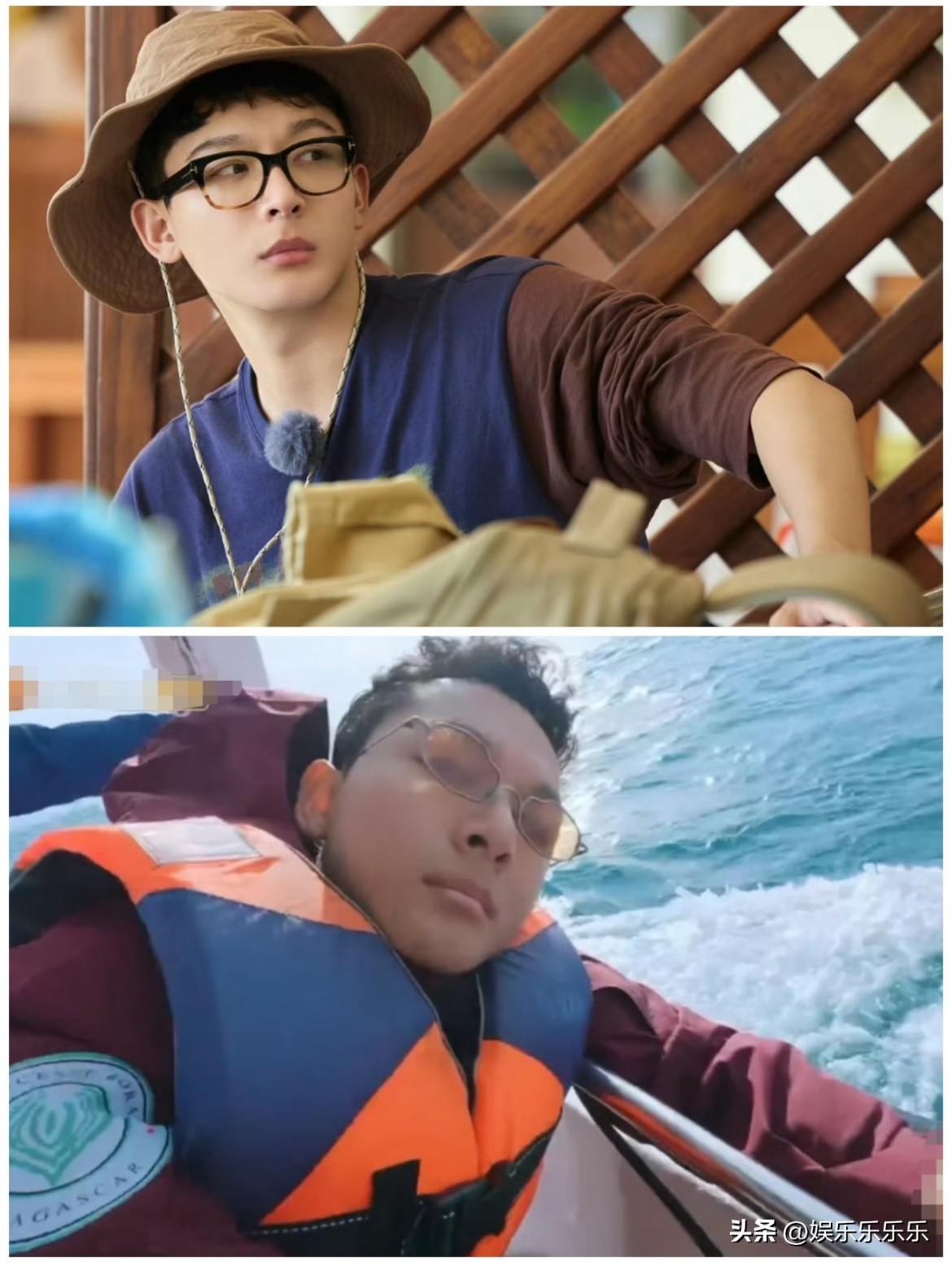 张晚意晕船晕成韩红了😵‍💫…感觉他旅游毫无体验感……全程人超级难受！晕船的人