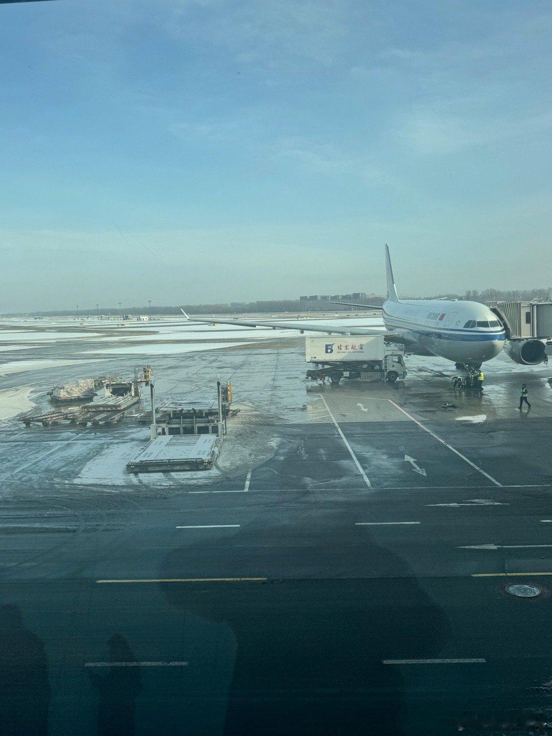 大雪之后的北京机场望京博格见闻 北京·首都机场T3航站楼