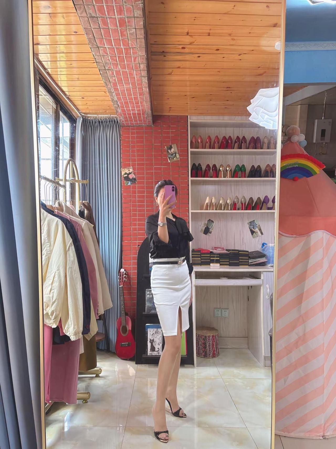 总自以为是，以为了解对方却不知去对方心里瞧一瞧今天ootd穿搭 包臀裙微胖