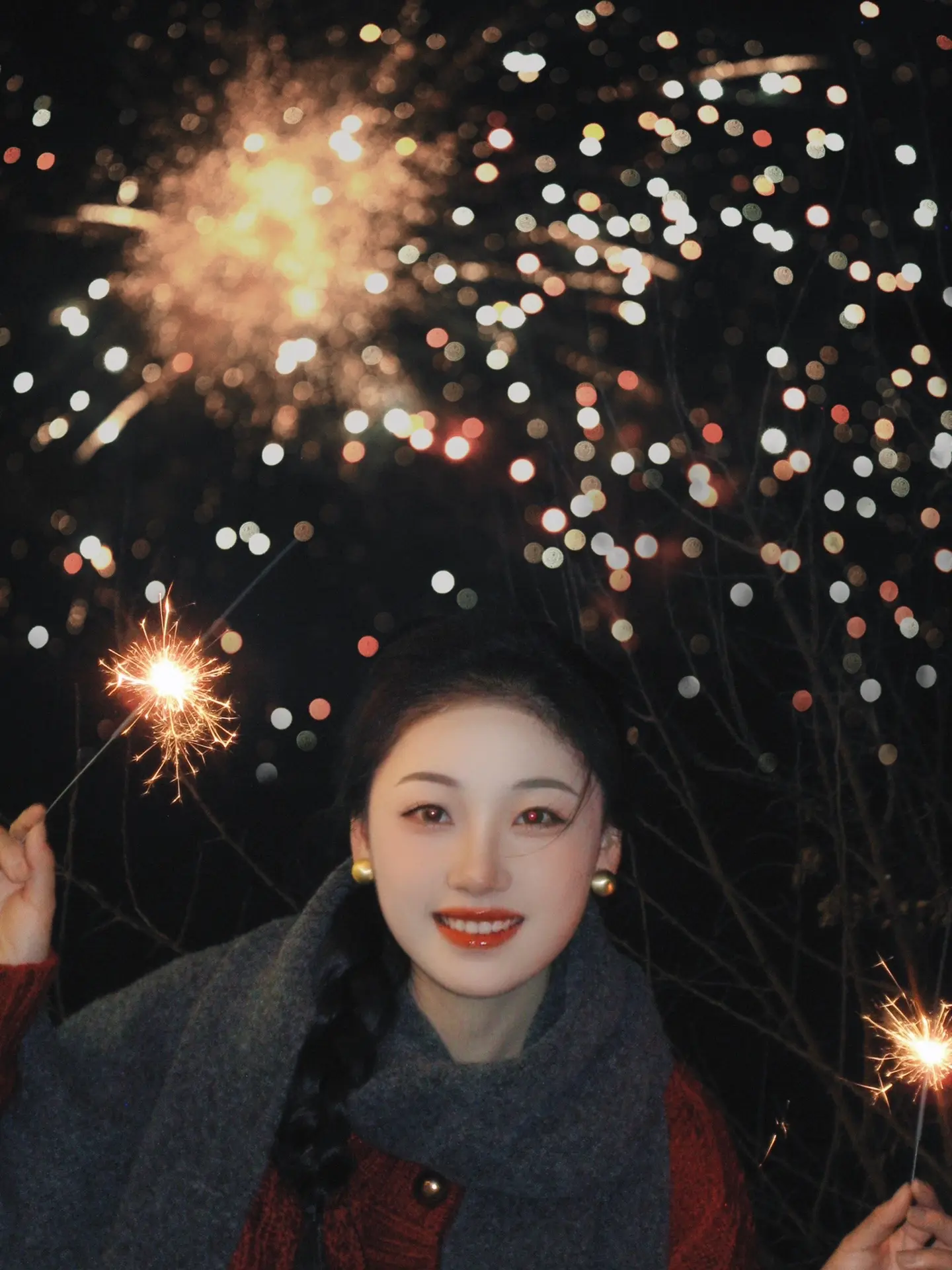 一键P烟花，过年的氛围感拉满了！