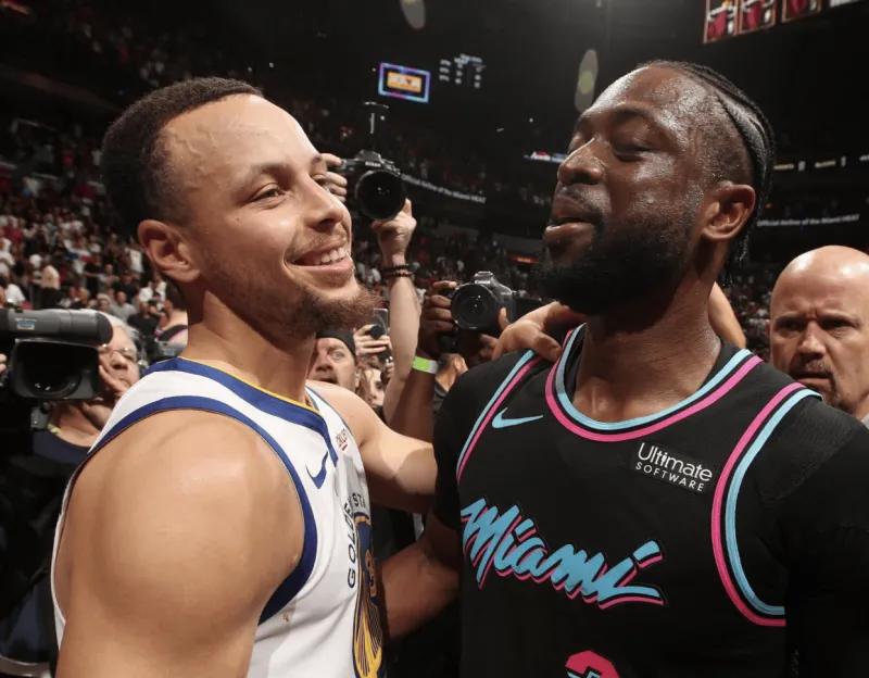 韦德：我心目中的Goat之一库里穿上我的鞋复出，深感荣幸
04月07日讯，在备受