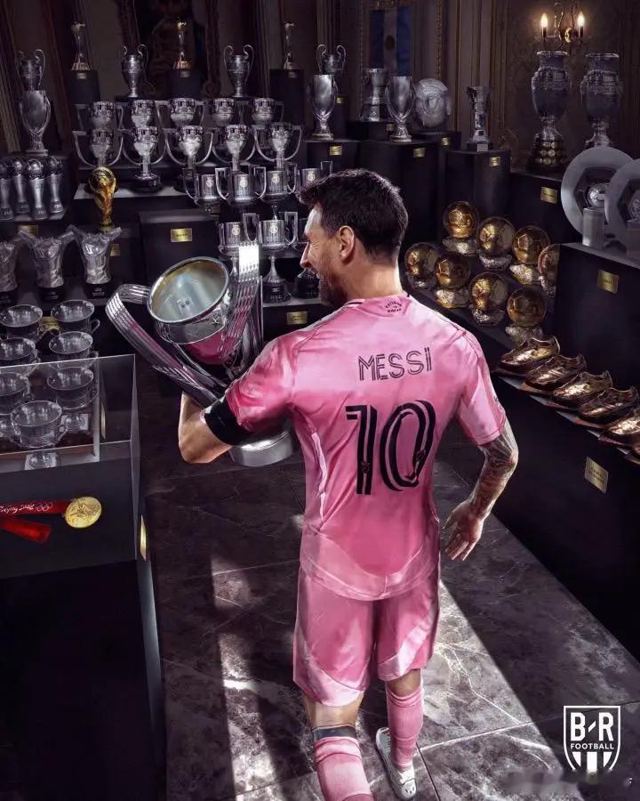 冠军之王！38岁梅西生涯：896进球，407助攻，47座冠军+8金球梅西生涯11