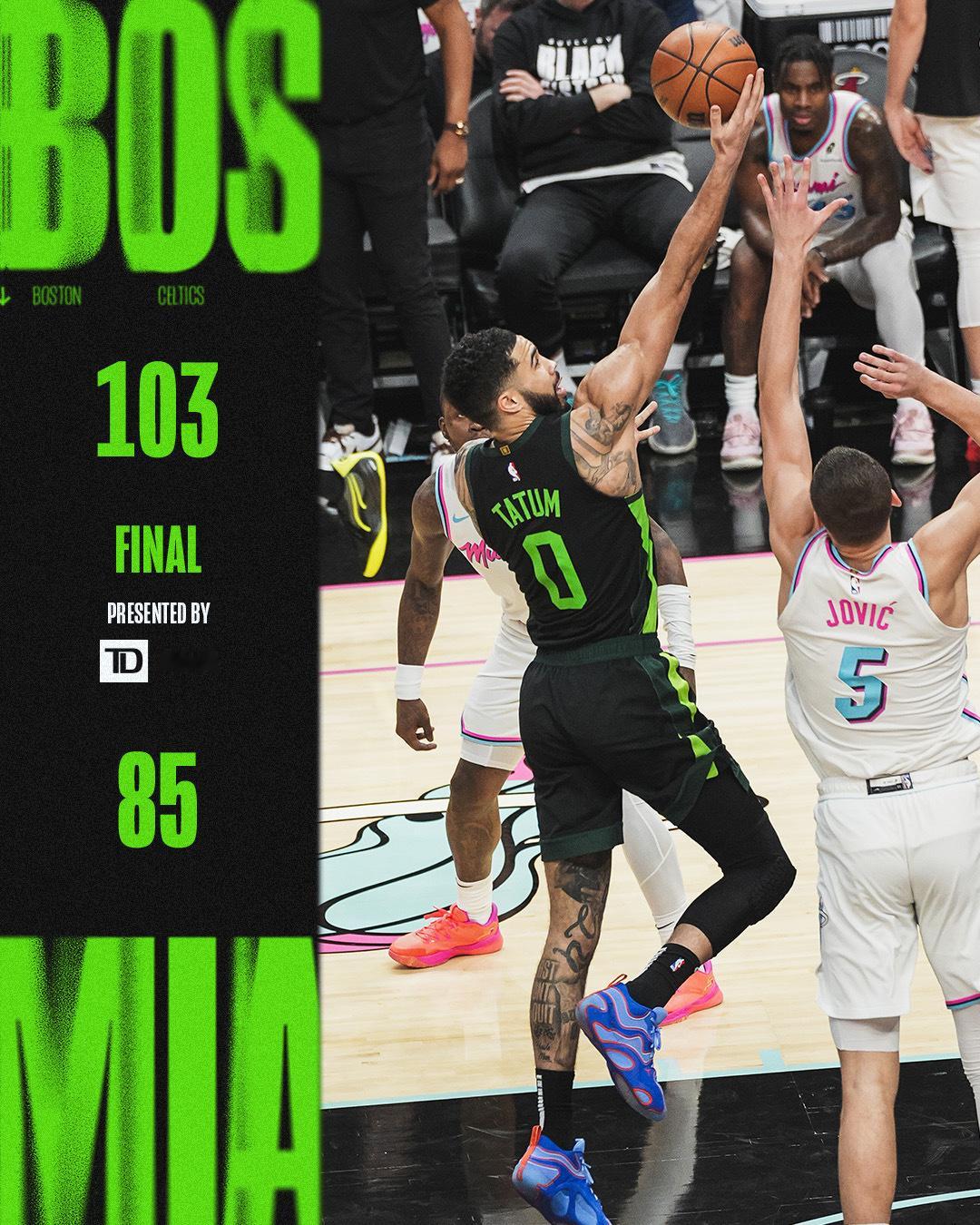 凯尔特人国度  FINAL : Boston Celtics 【 103-85 