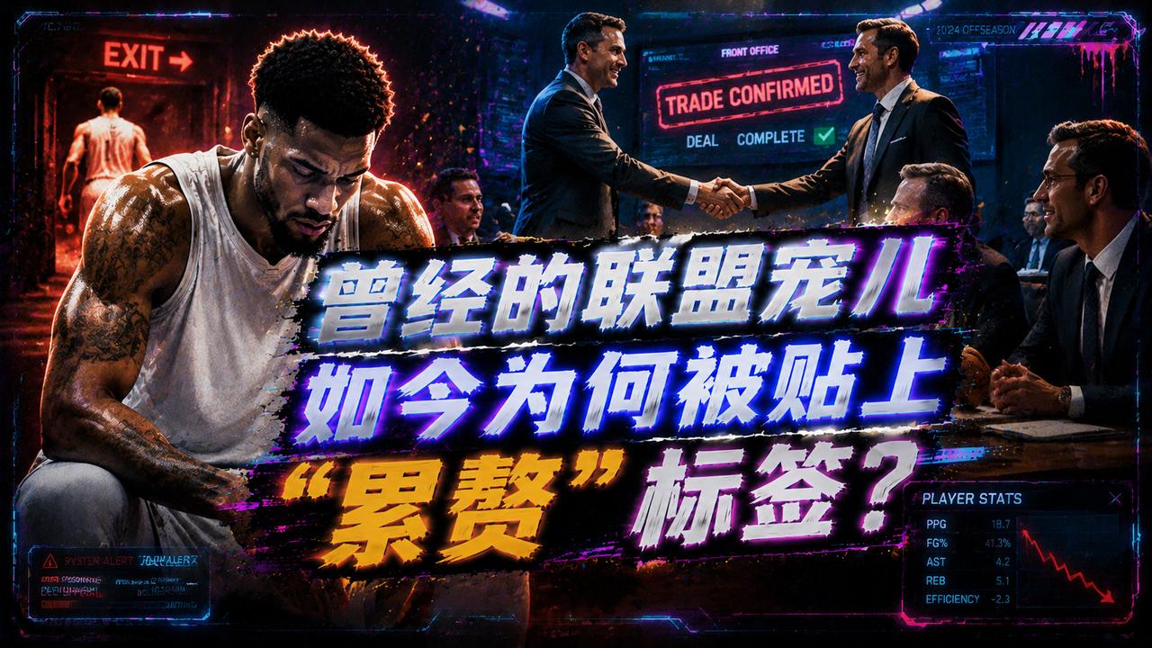 曾经的NBA巨星真的巅峰不复？他真的已经成为了球队的累赘？就在近期，前NBA球员