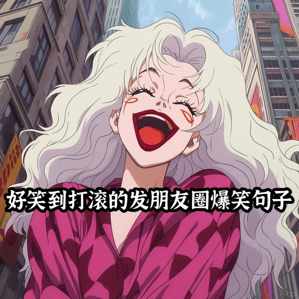 好笑到打滚的发朋友圈爆笑句子
