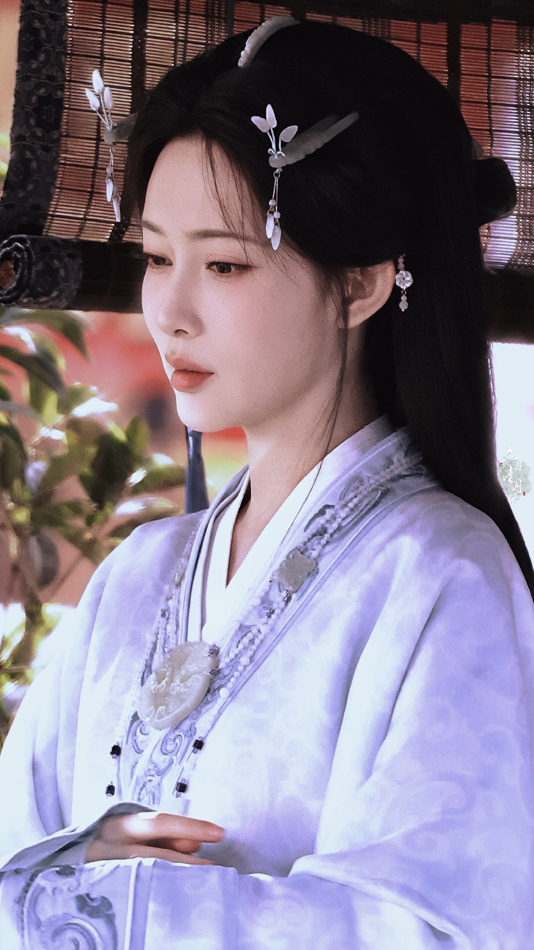 孟子义将门独后紫衣造型孟子义就这个古装美人，清冷感十足！！ 
