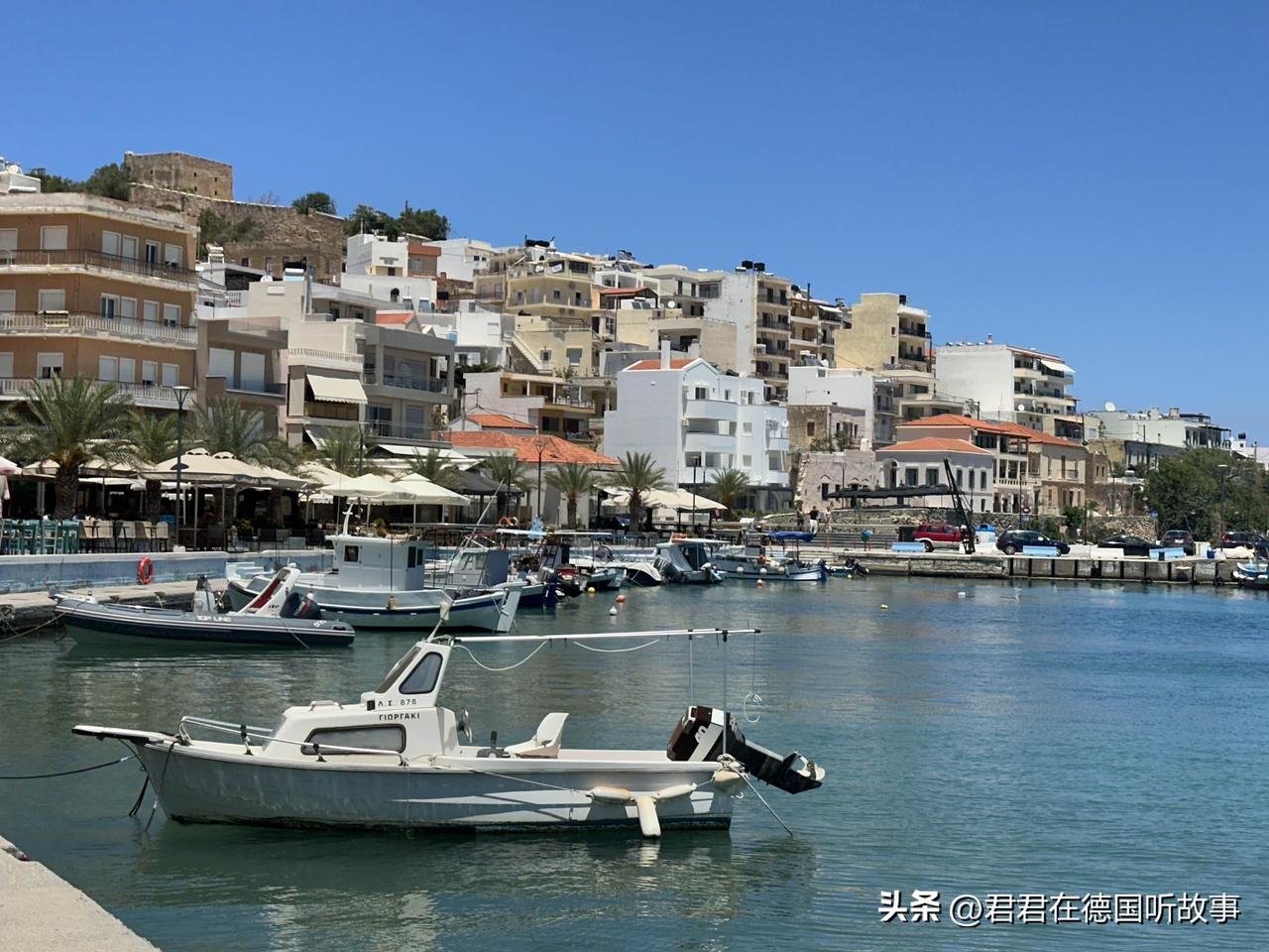 希腊小岛住了两周，竟然没遇到一个中国人。很多人说雅典小偷多、骗子多，克里特岛这个