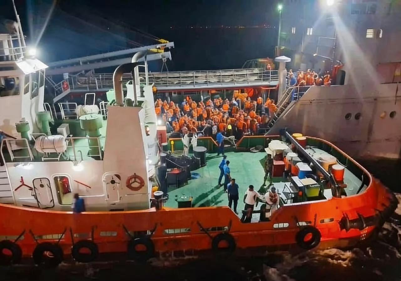 斯里兰卡救助了208名伊朗海军成员！并将这些人妥善安置在斯里兰卡！

斯里兰卡海