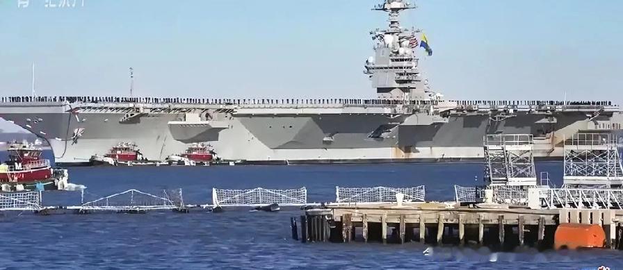 福特号近期出港练电磁弹射，连续弹E-2D预警机的操作，被网友调侃“专门给福建舰‘