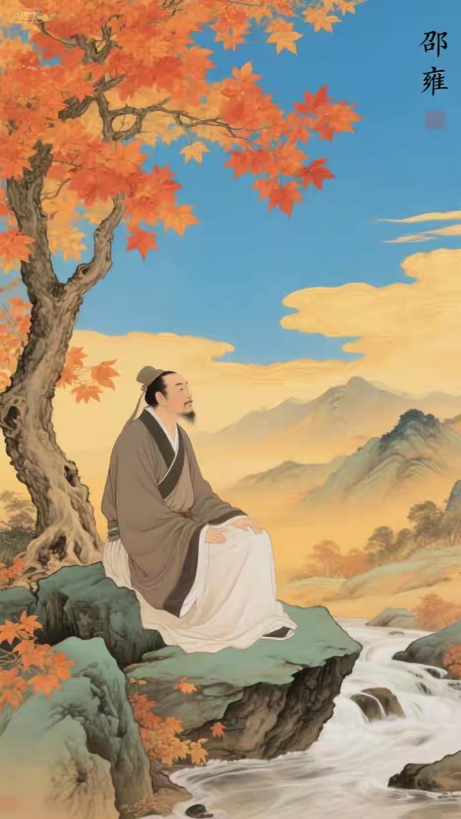 《养心歌》是北宋理学家邵雍所作，核心思想是顺其自然、淡泊名利，通过放下执念、放宽