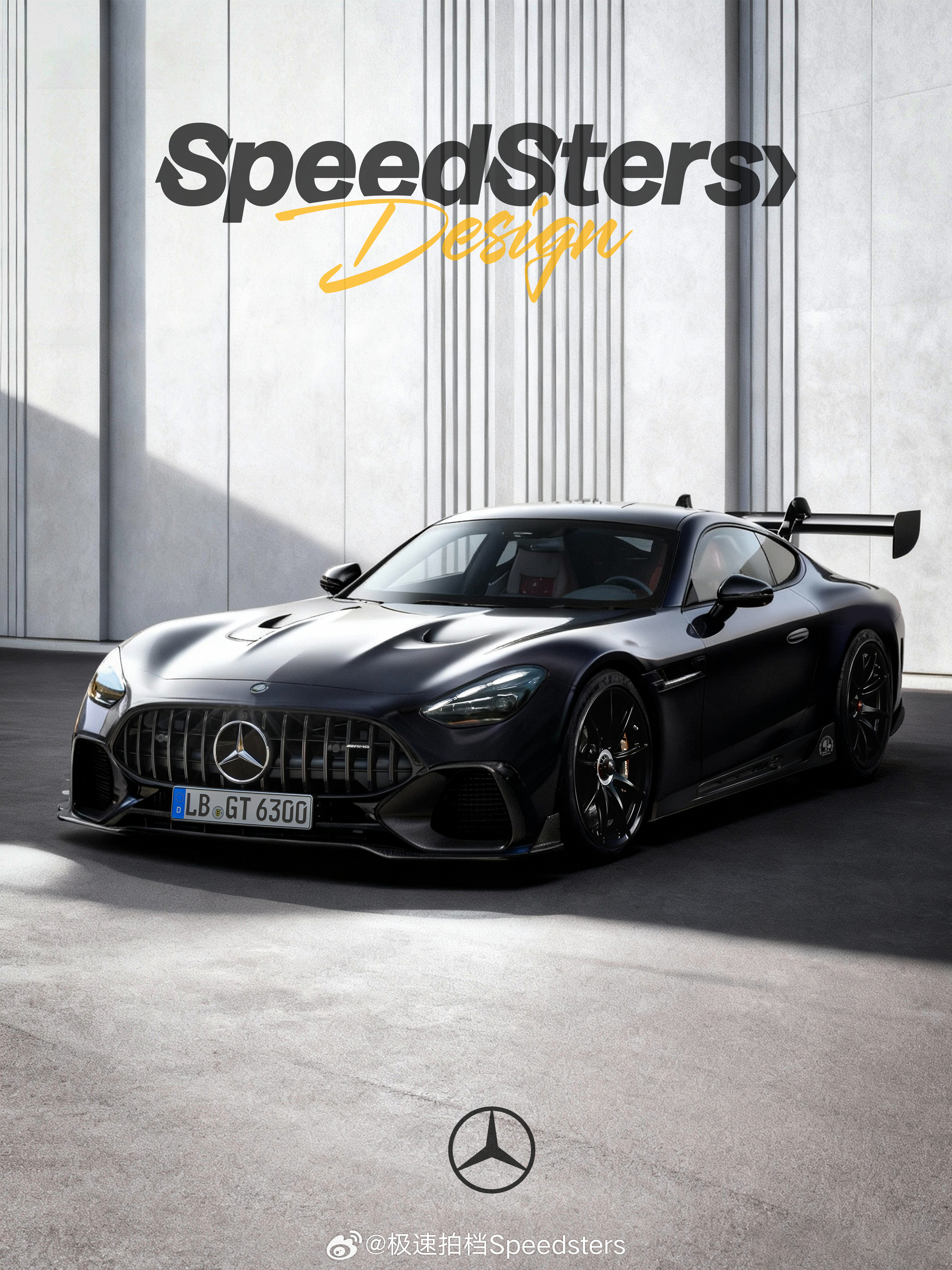 奔驰AMG GT最新一代衍生车款CONCEPT AMG GT TRACK SPO