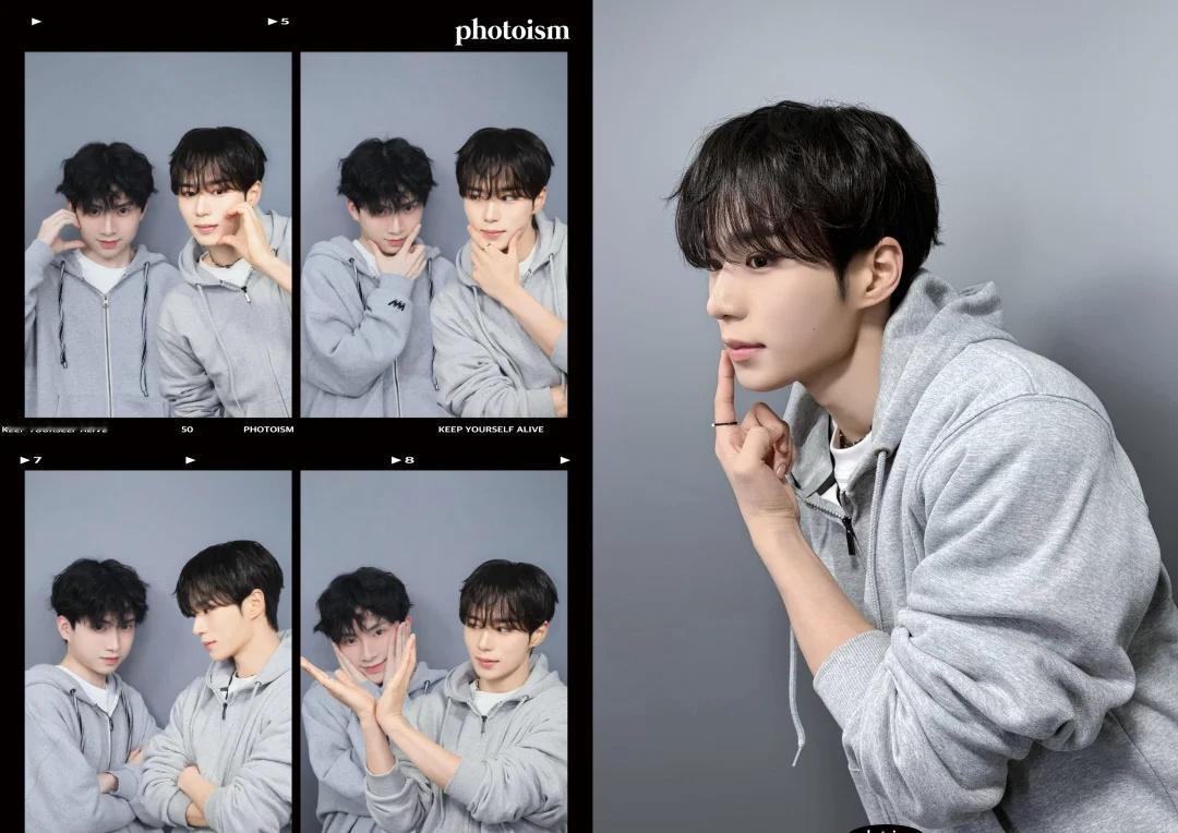 穿卫衣来见JUNSEO🥹
太貌美了这套造型，下次还来@photoism摄影主义