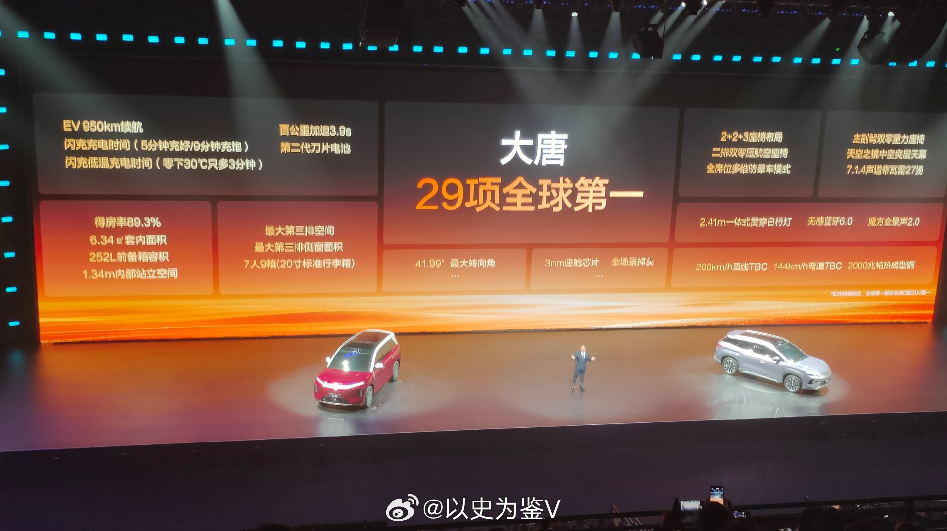 笑死了，路总说全新大唐SUV的面积达到6平米，放在香港就是一个主卧。 深圳·深圳