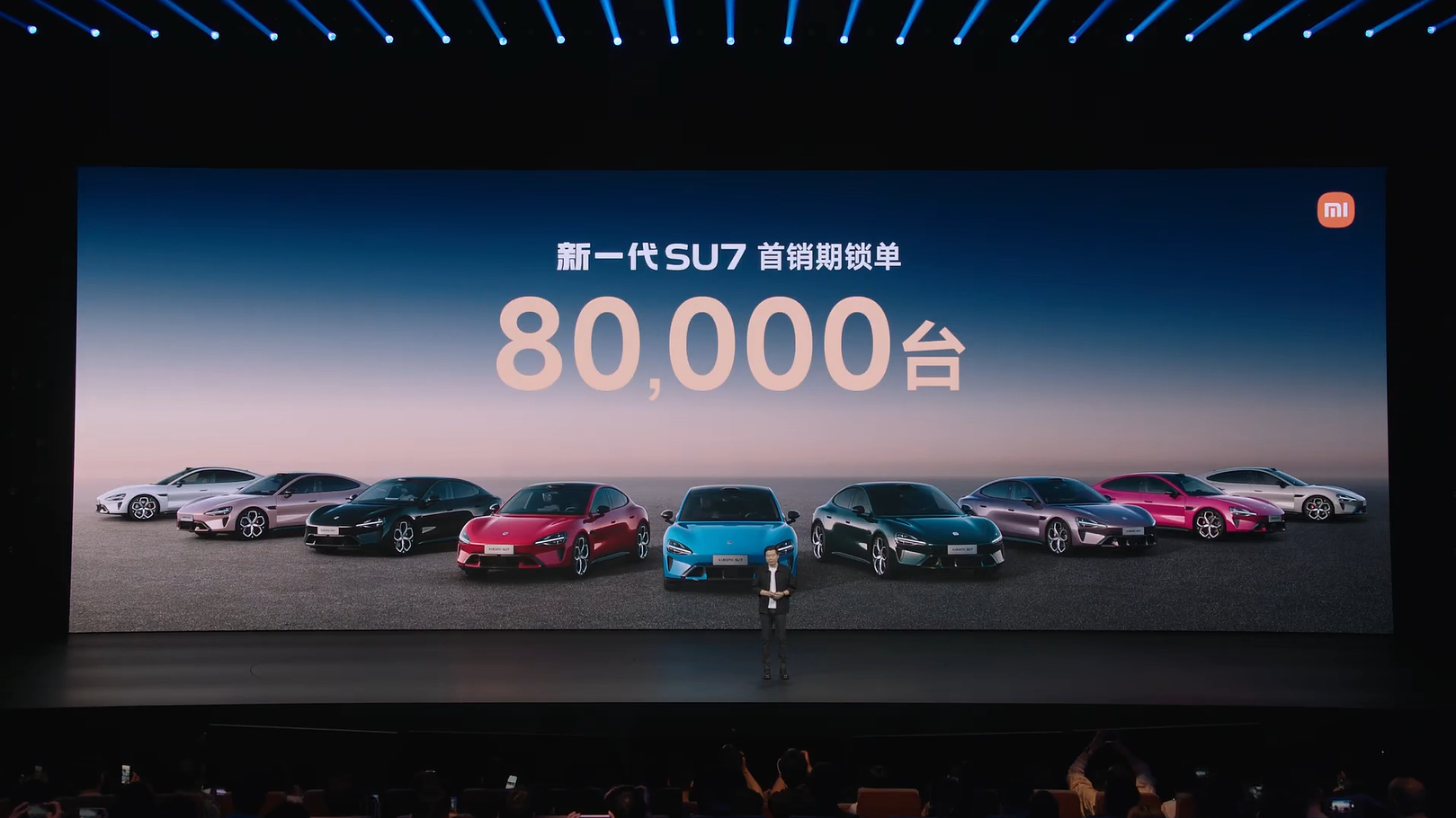 小米汽车 新一代小米SU7销售8万台，这个成绩应该是很不错了吧？ 