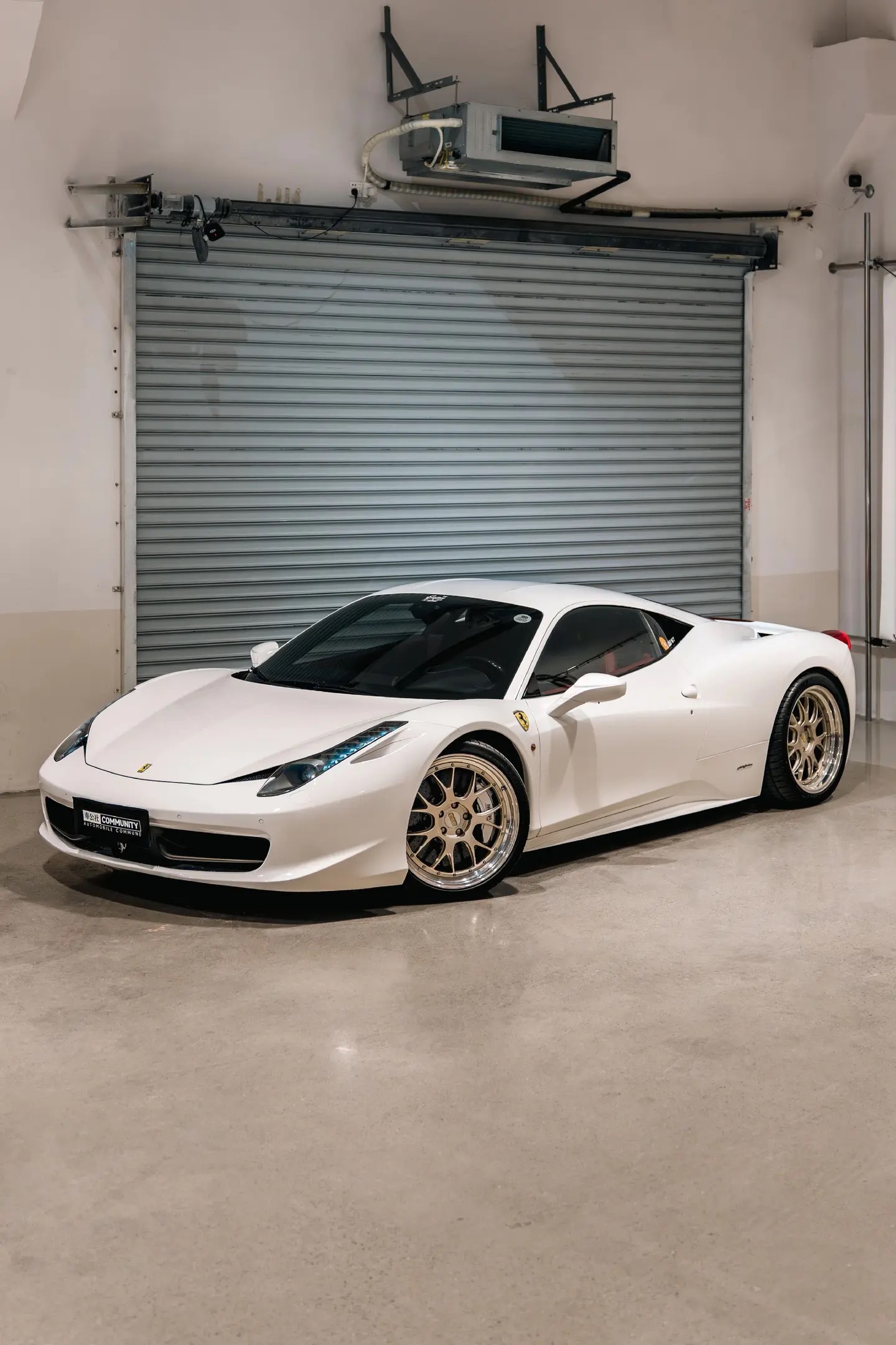 法拉利 458 Ltalia 红红（贴白膜）15年9月上牌 3.8万公里 原版原