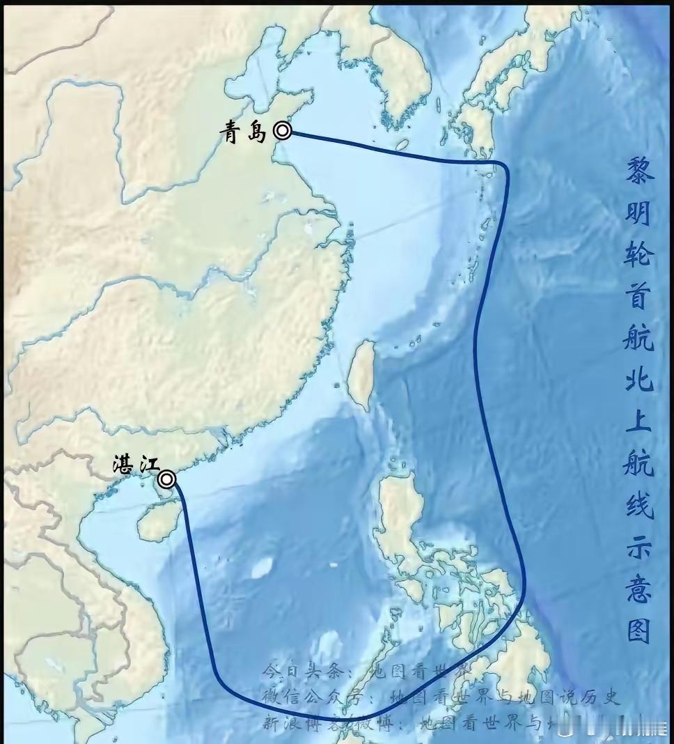 任何对台湾那群家伙有任何怜悯之心的人都应该了解这个事实：以前咱大陆的船想从广东去