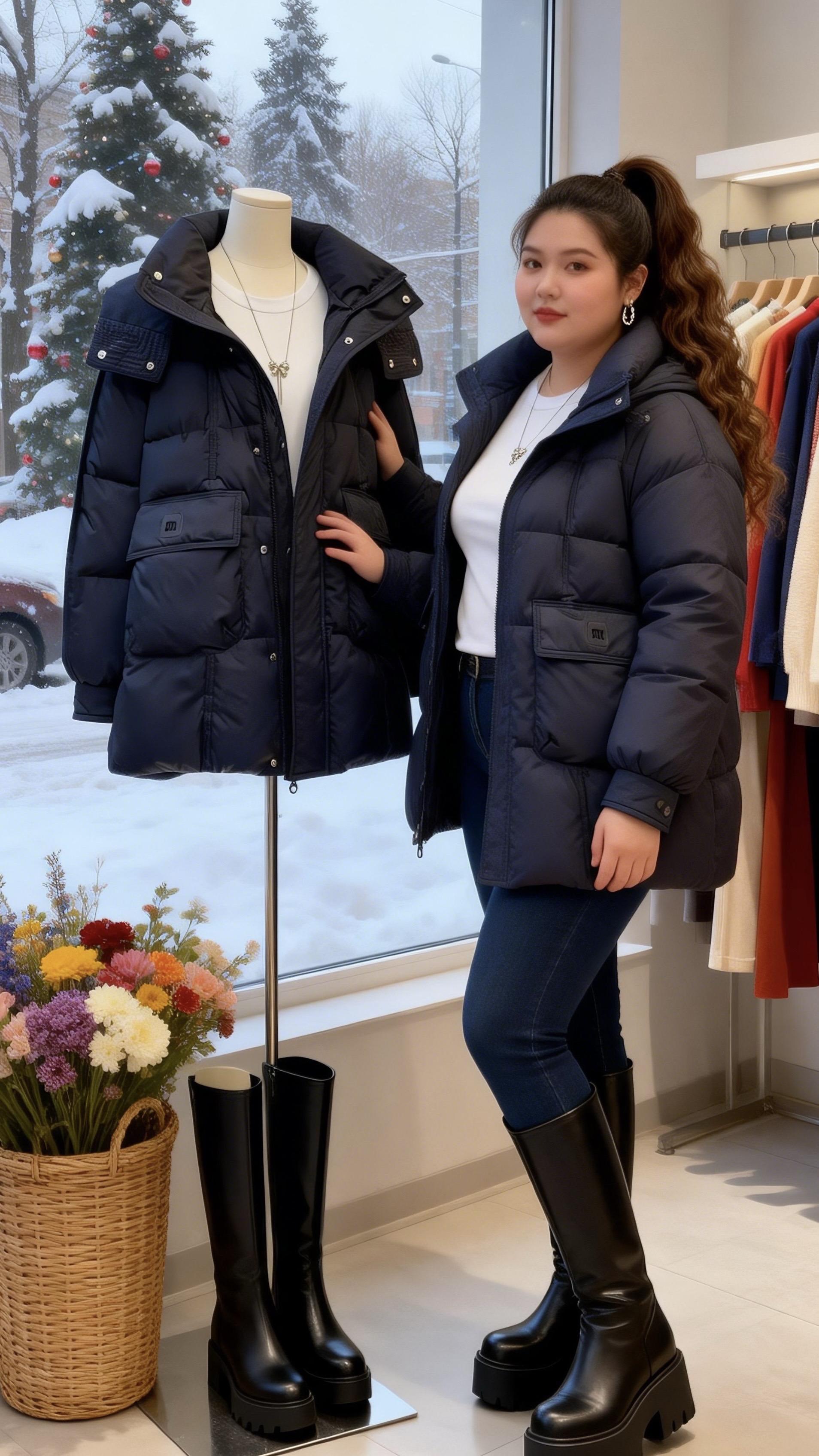 冬季新款 棉服外套 加厚保暖 这个冬天不怕冷 大码女装120斤到220斤