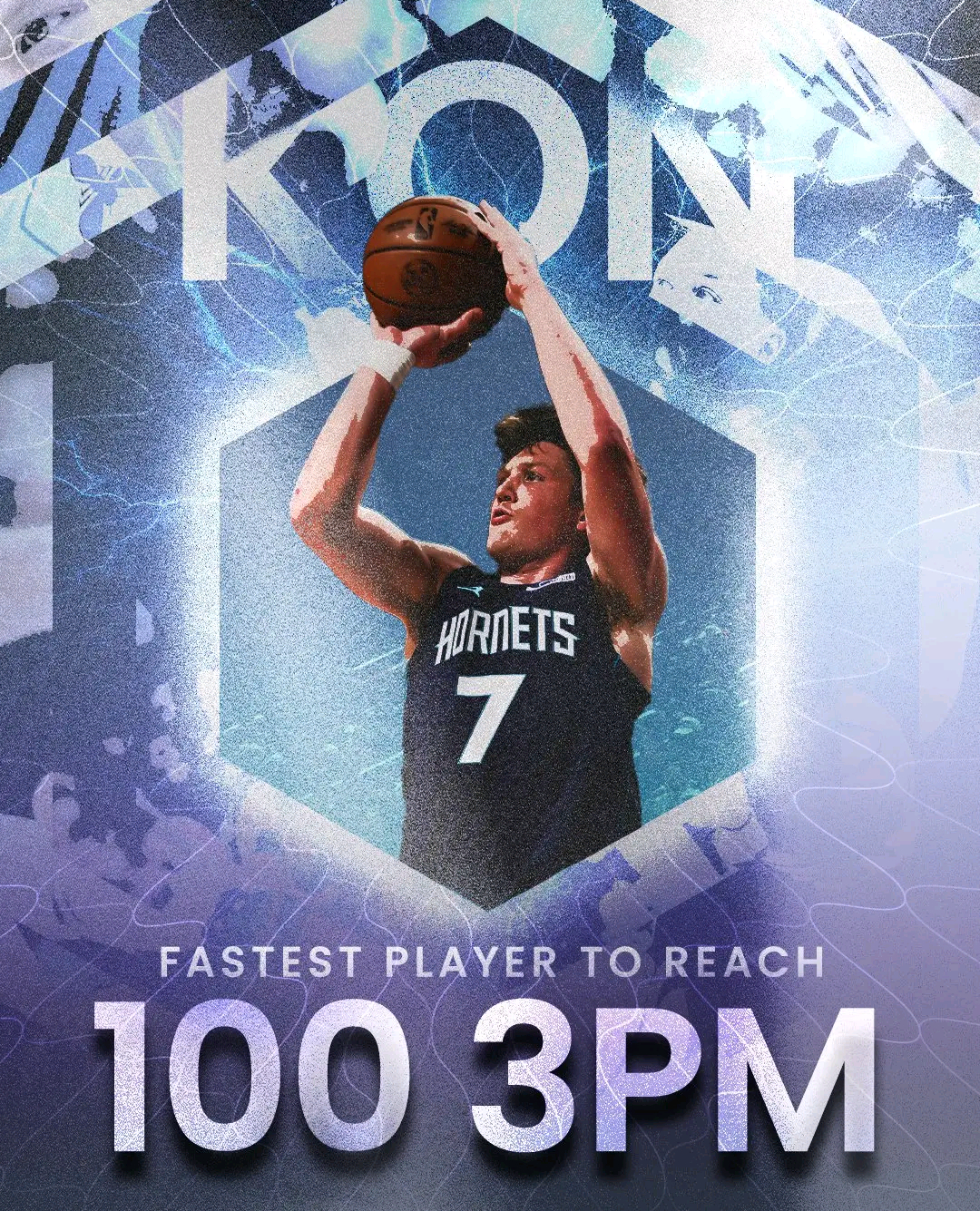 你说这是新秀？100记三分仅用29场比赛 历史最快