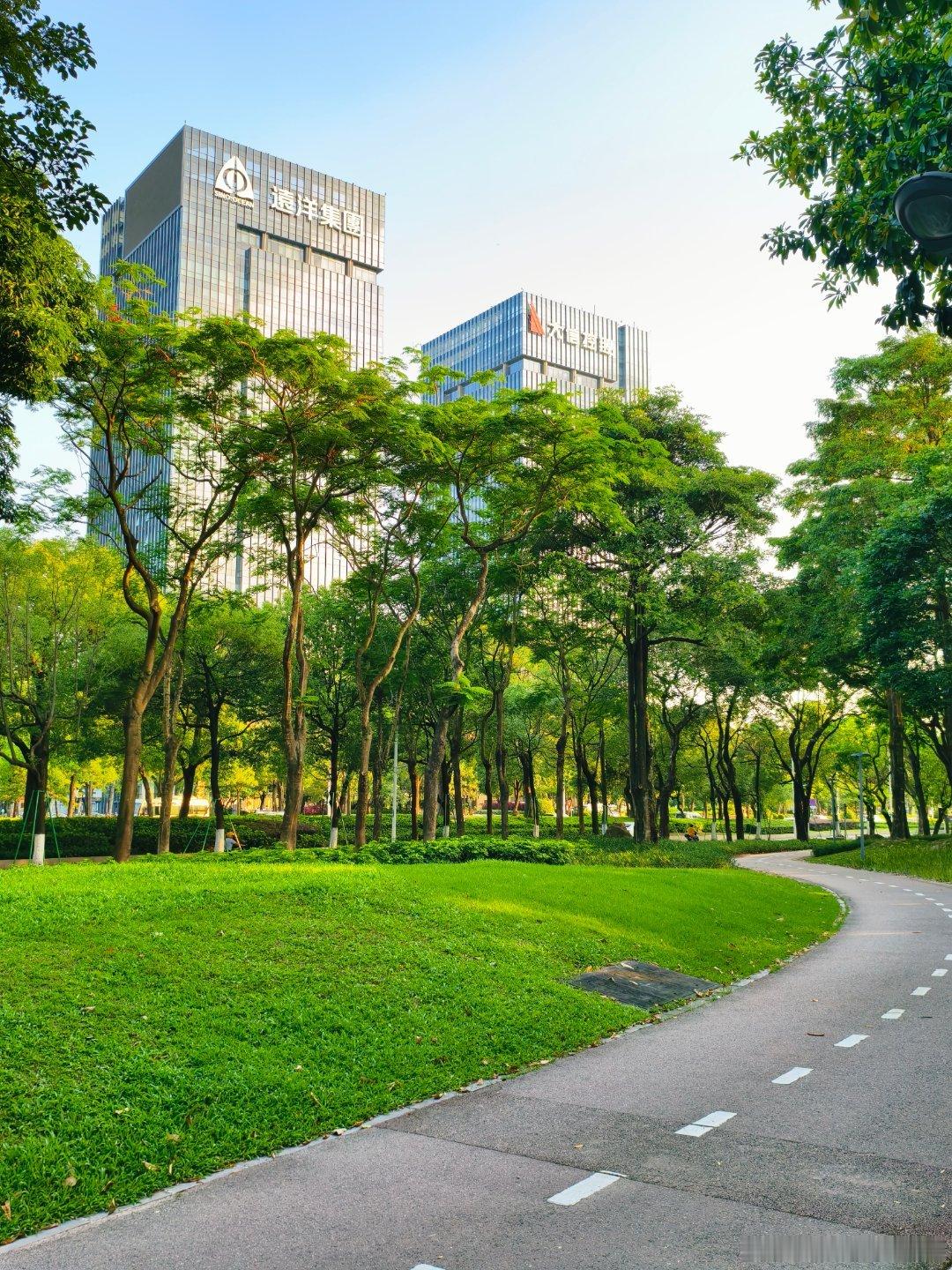 生态中山 下班Parkwalk之驿站绿道，体感温度高居不下，轻步已汗