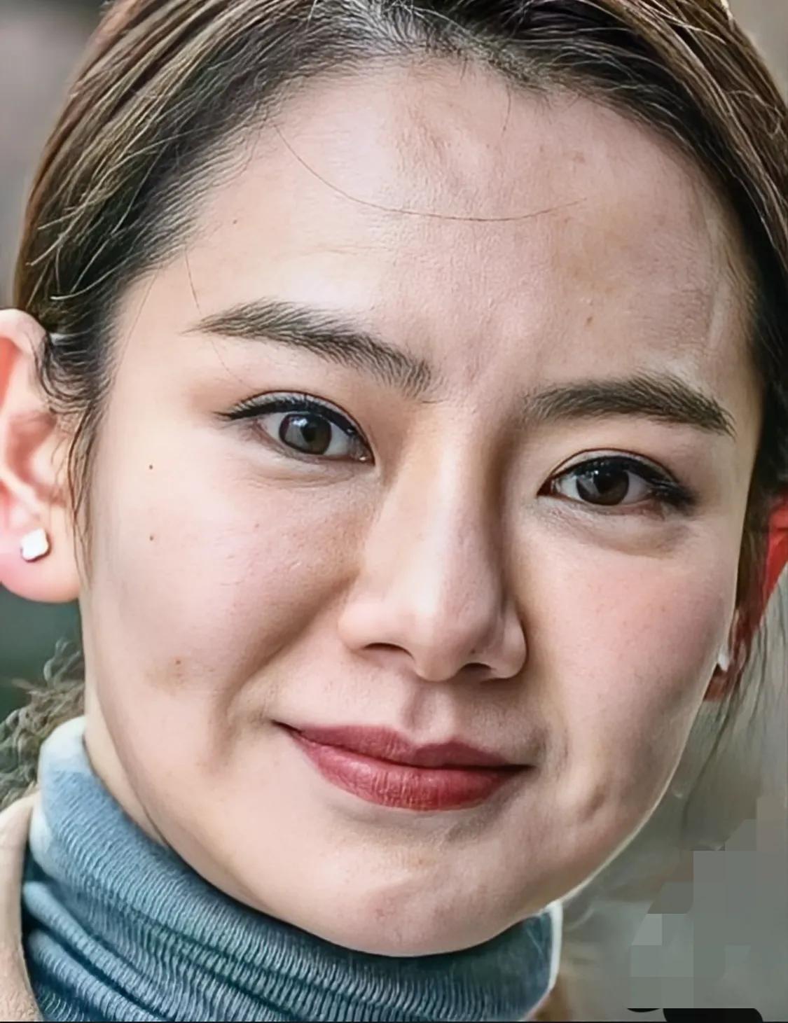 这算瑕疵脸吗   #娱乐#