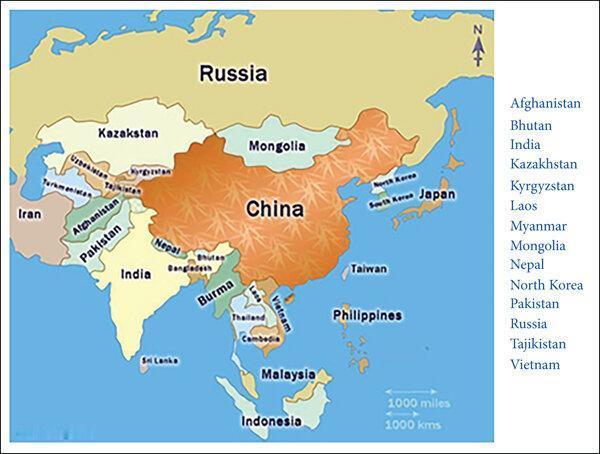 中国被20多个邻居“围住”了？别慌！从晚清任人欺负到今天主动布局，这场超级地缘博