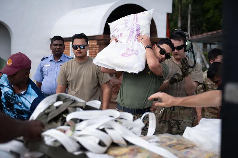 2025年的斯里兰卡的自然灾害给美军提供通过救灾行动扩展在该国战略空间的机会。