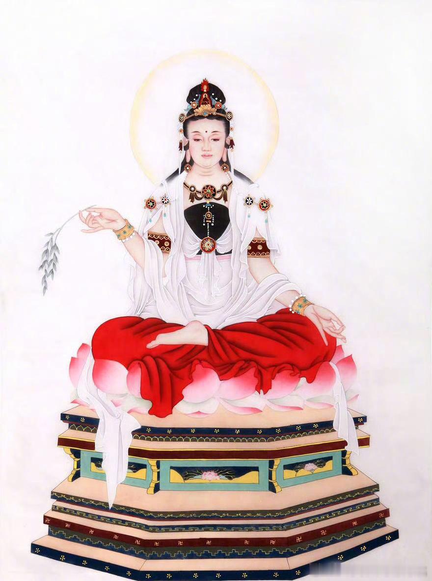 顶礼观世音菩萨🙏​​​​，一天内心平静，和气迎人，广结善缘，求诸所愿皆满足。 