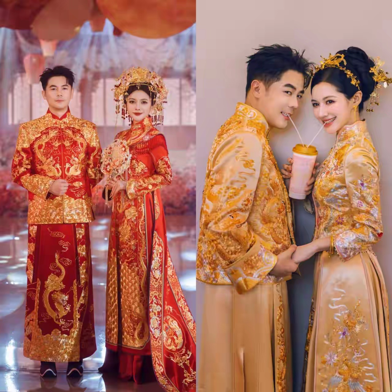 果然企业家不是谁都能比的霸王茶姬创始人结婚照曝光真的没想到，除了结婚之外，他还要