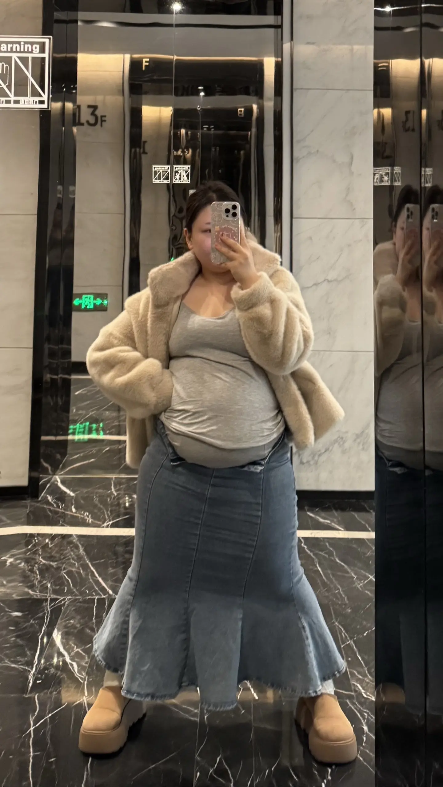 不瘦 但不影响我穿好看的衣服！