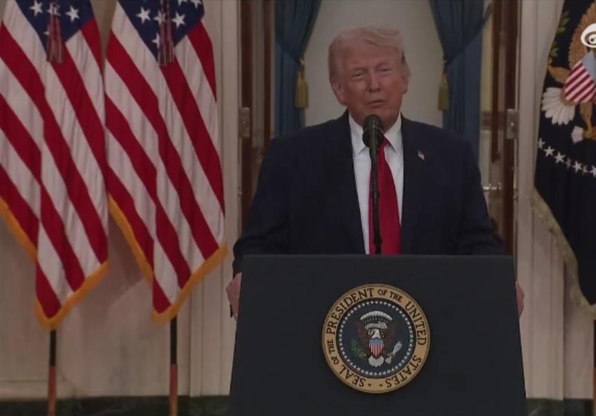 特朗普：“我们很快就能完成美国的所有军事目标。未来两到三周，我们将对他们进行猛烈