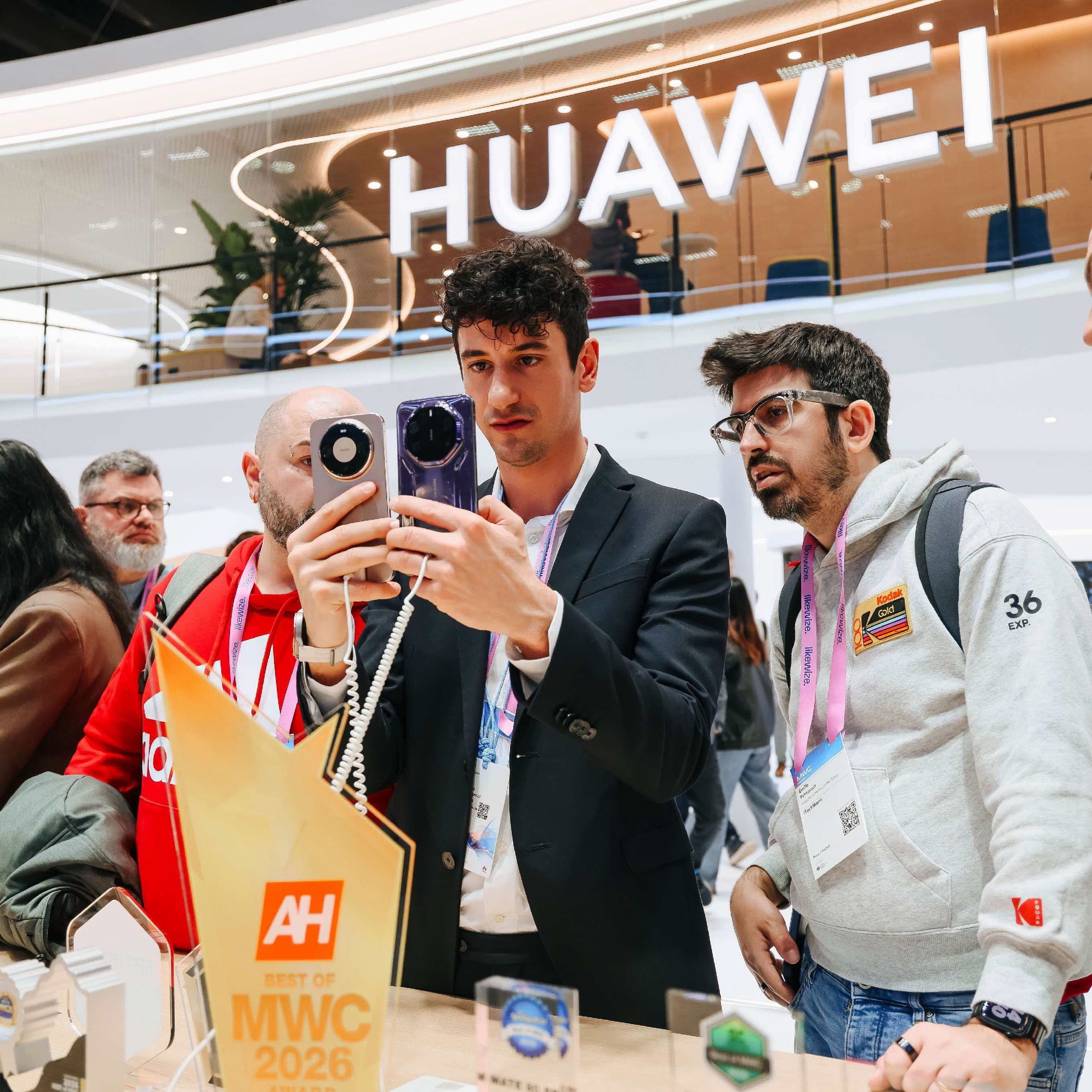 呦！华为Mate80 系列牛啊~ 亮相MWC2026，共斩获Andriod Au