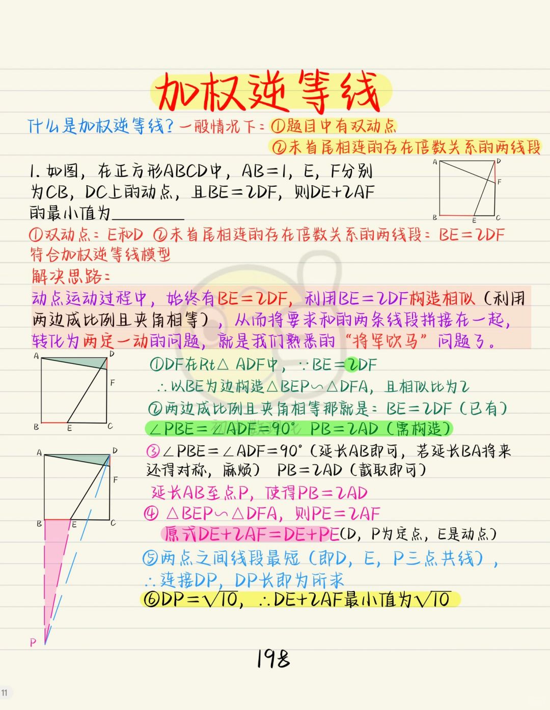 课上没教，非常好用的加权逆等线模型