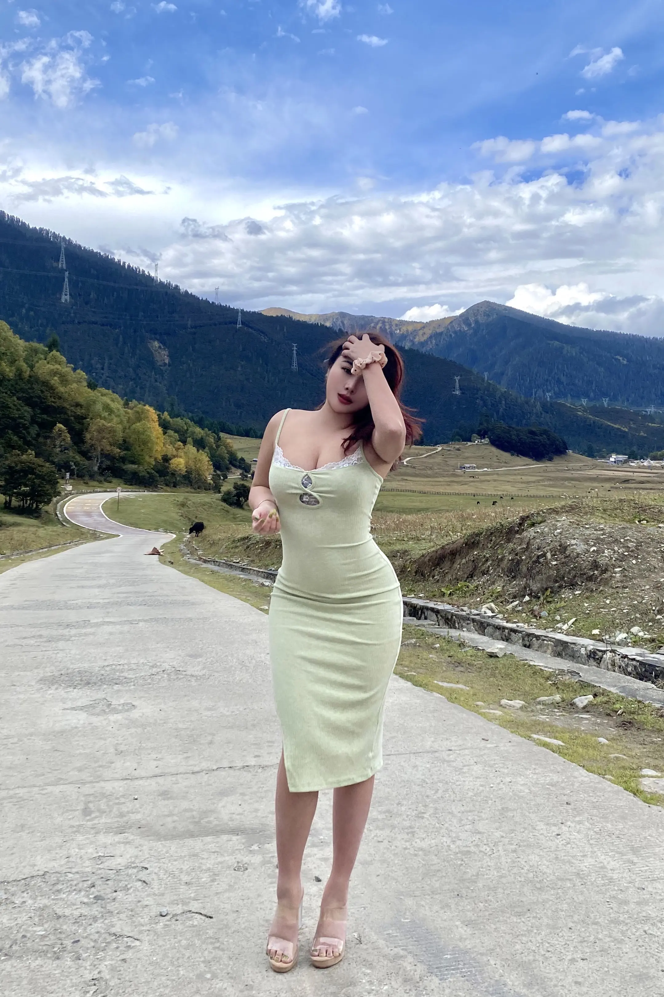 我见青山多妩媚