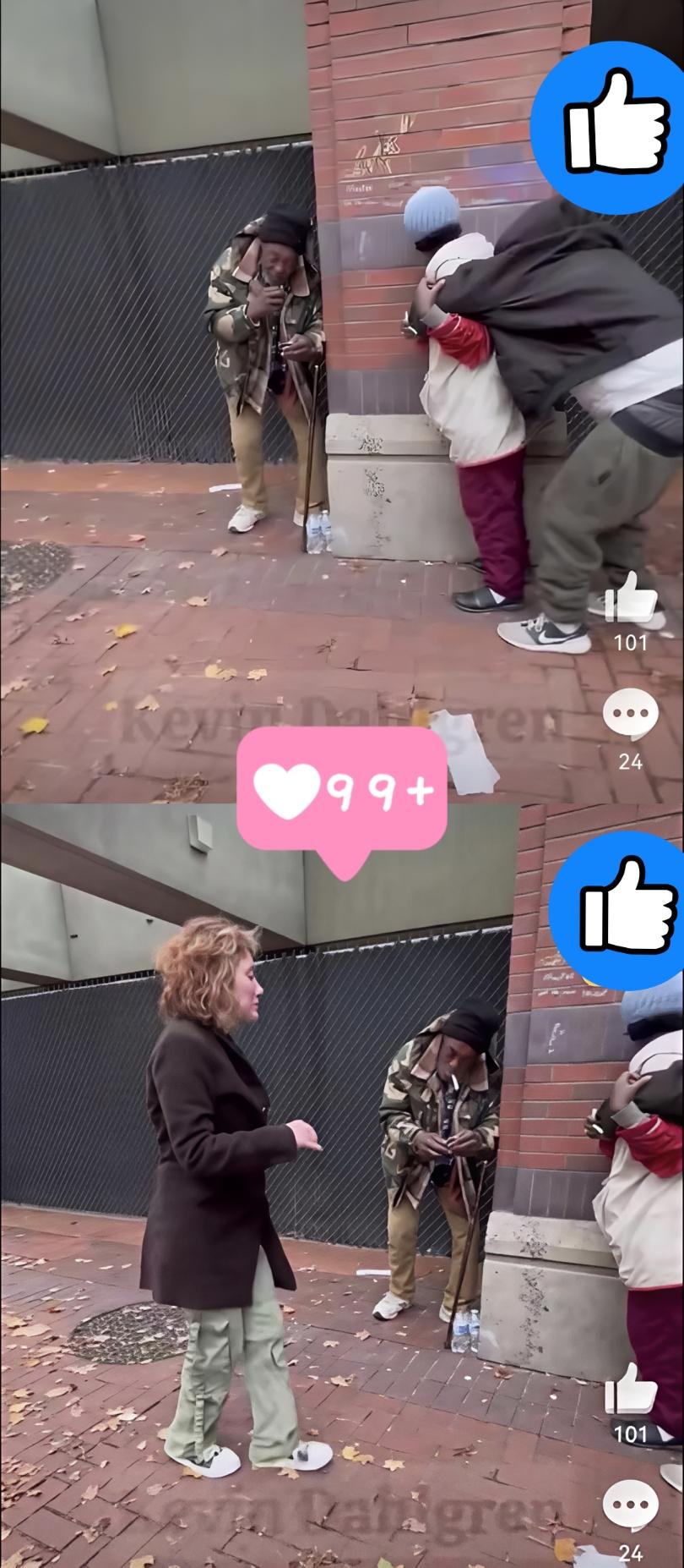 美国波特兰街头的真实情况，可能超出很多人的想象！

独立记者凯文·达尔格伦拍的一