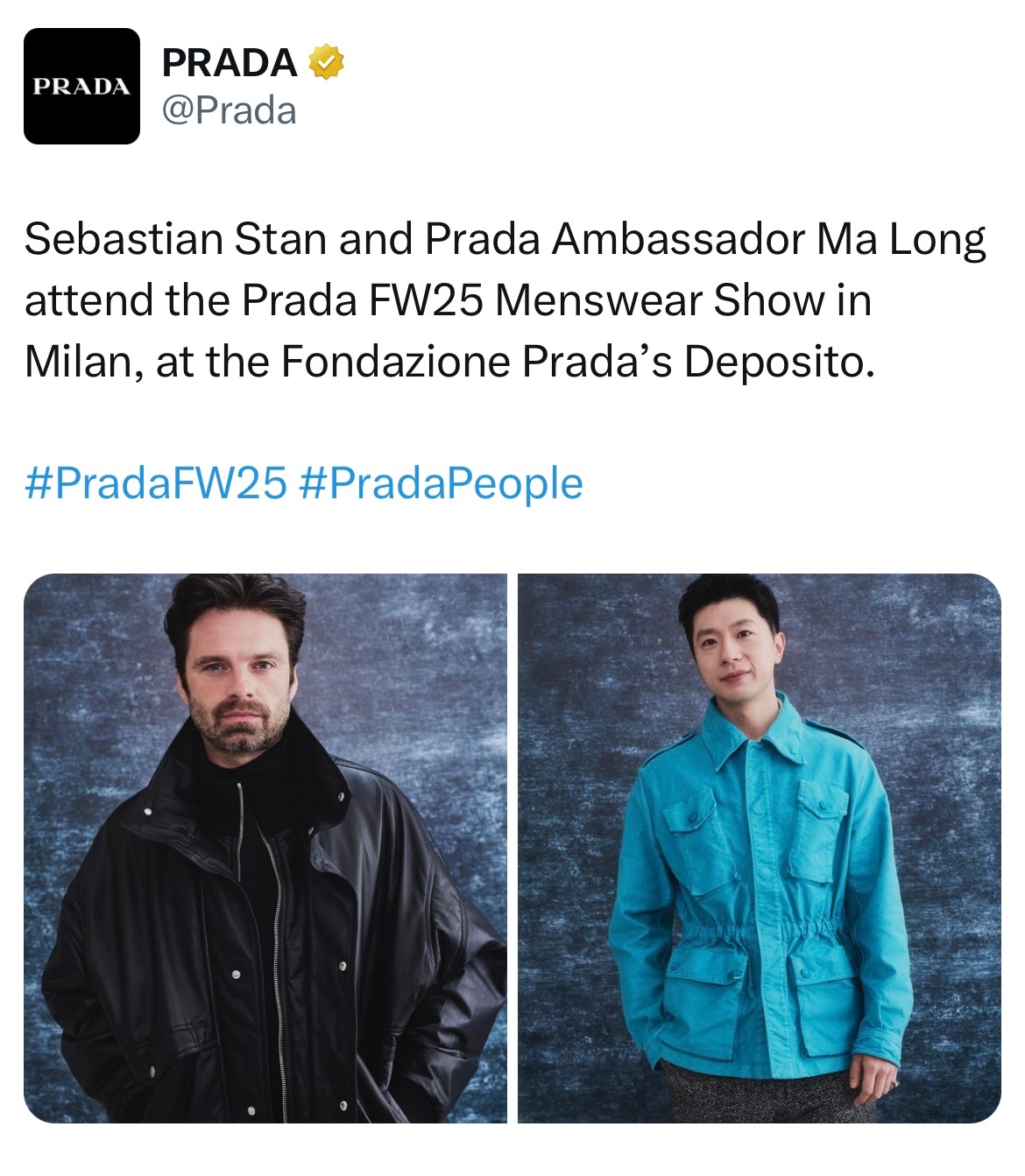 官推上线即认领Prada Ambassador[亲亲][耶] 