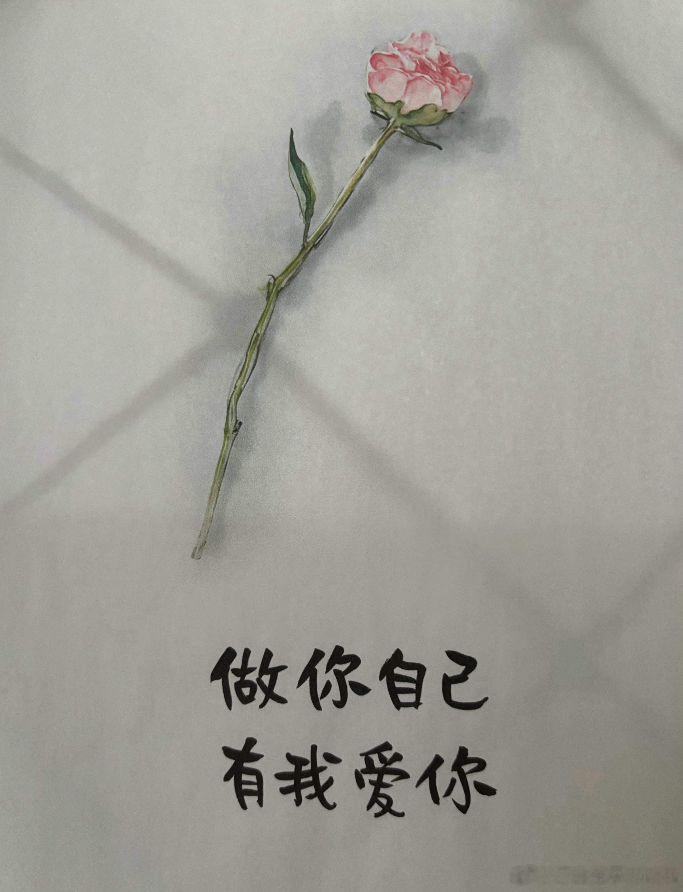 看到两张图，分享一下，简单随性又美好～     愿每个人都能做自己，简简单单，快