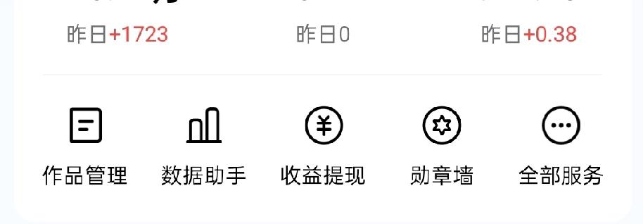 每天在头条辛勤写作，可是得到的收益却不能成正比，昨天的收益出来了，0.38，可能