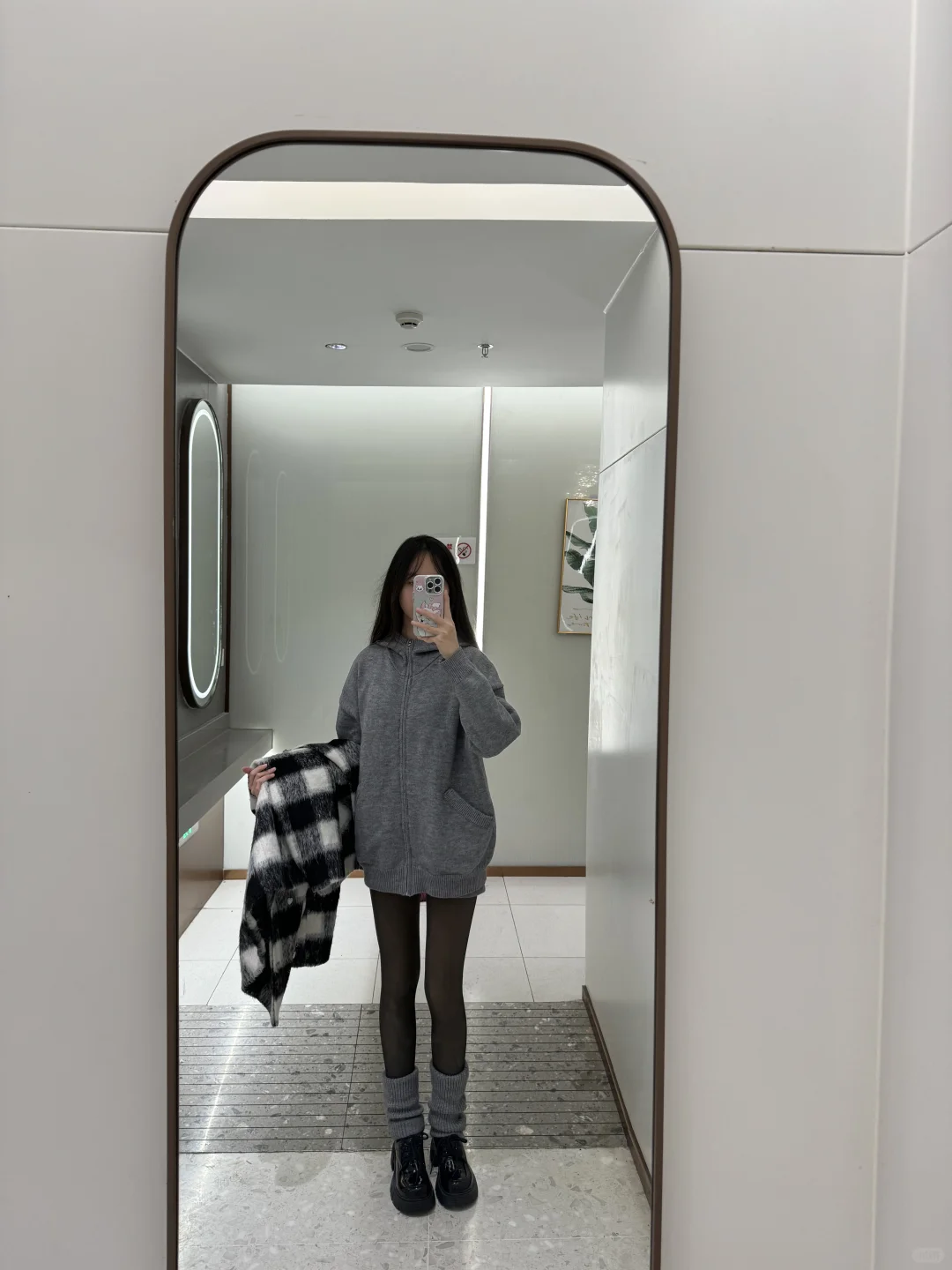 还是喜欢对镜拍