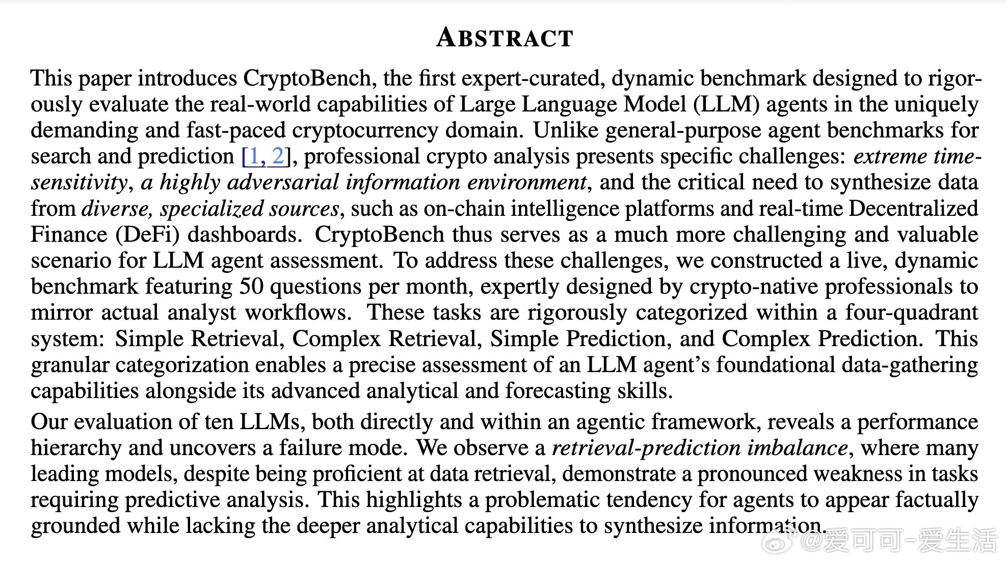 [CL]《CryptoBench: A Dynamic Benchmark fo