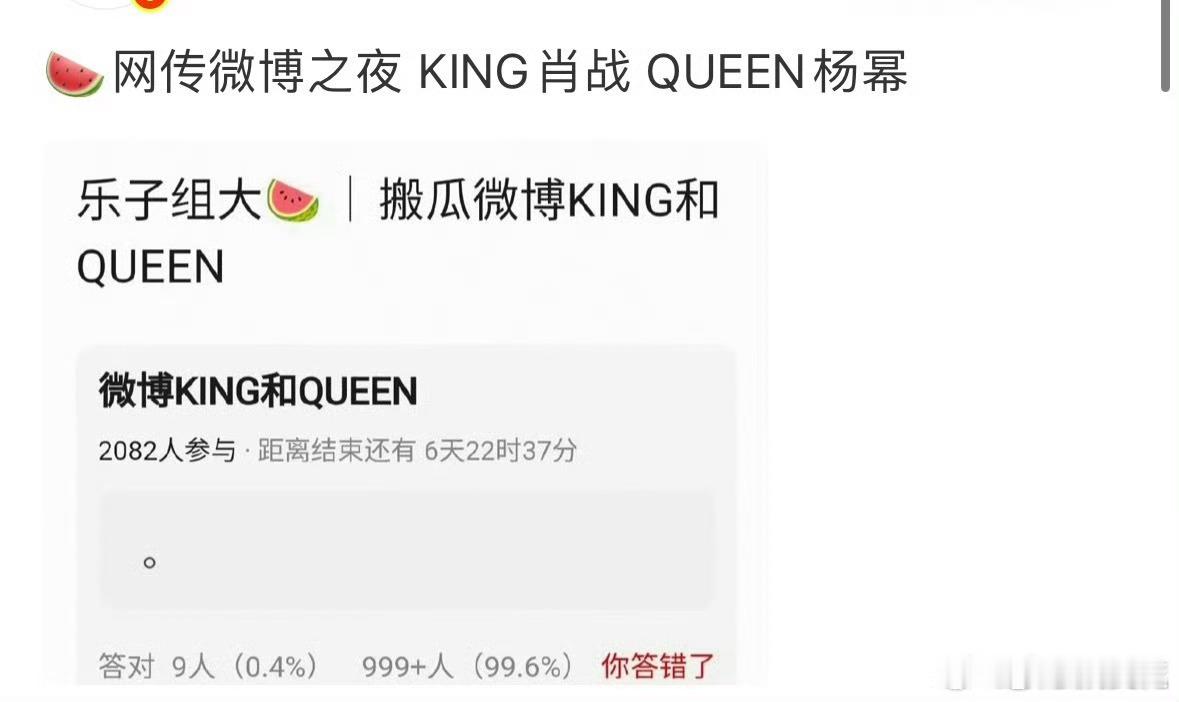 网传微博之夜KING肖战QUEEN杨幂网传2025微博KING肖战QUEEN杨幂