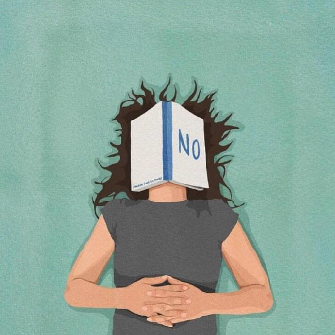 不与人比，也不拿真实的自己与应该的自己比。——李银河 